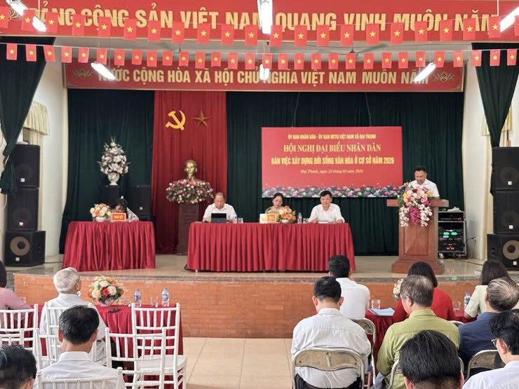 Xã Đại Thanh phát huy sức mạnh đại đoàn kết, xây dựng đời sống văn hóa từ cơ sở