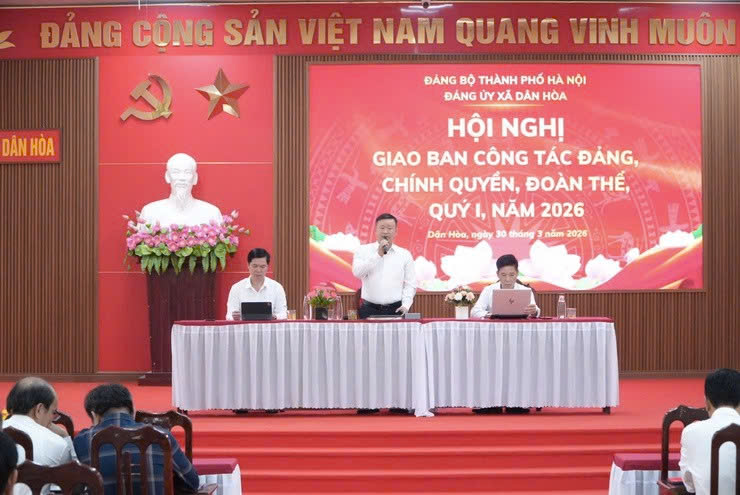 Xã Dân Hòa đánh giá toàn diện kết quả quý I, quyết liệt tháo gỡ các điểm nghẽn phát triển