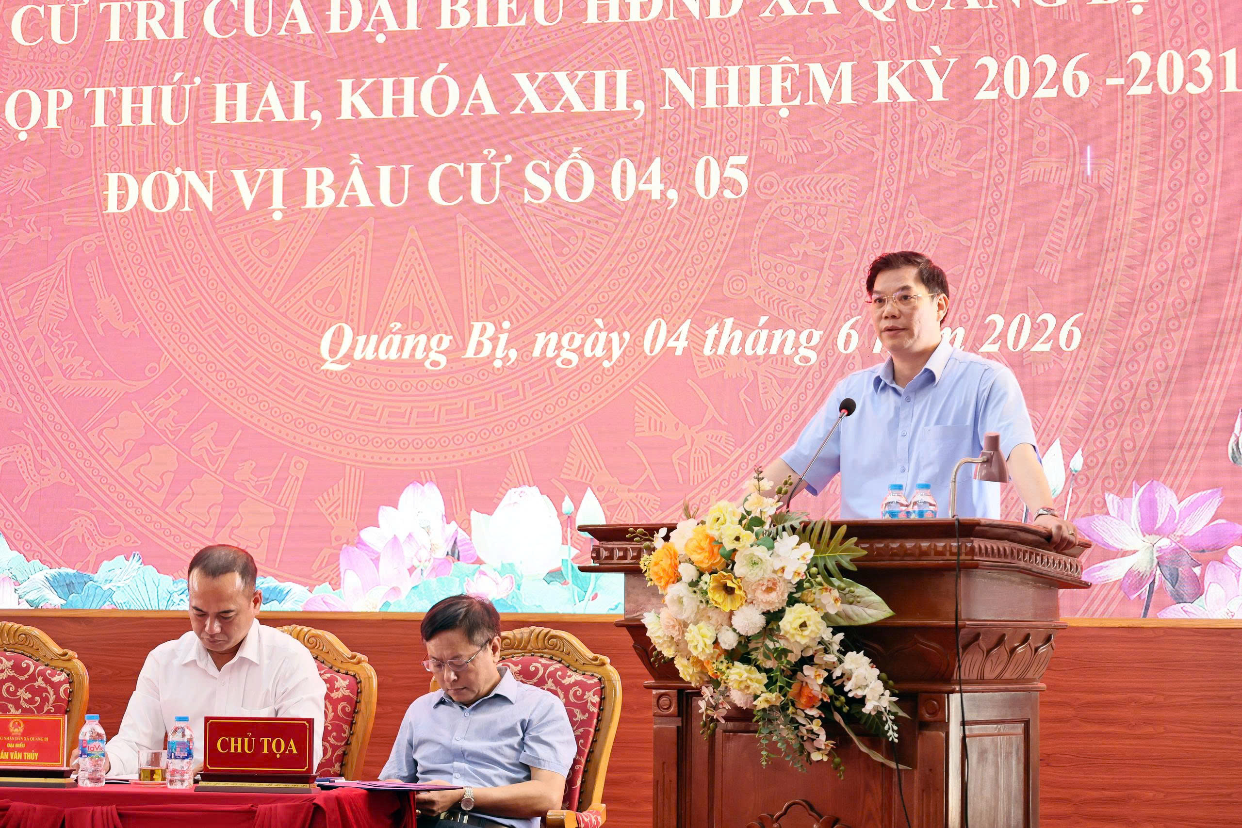 HĐND xã Quảng Bị hoàn thành tiếp xúc cử tri tại toàn bộ 31 thôn trước kỳ họp giữa năm 2026
