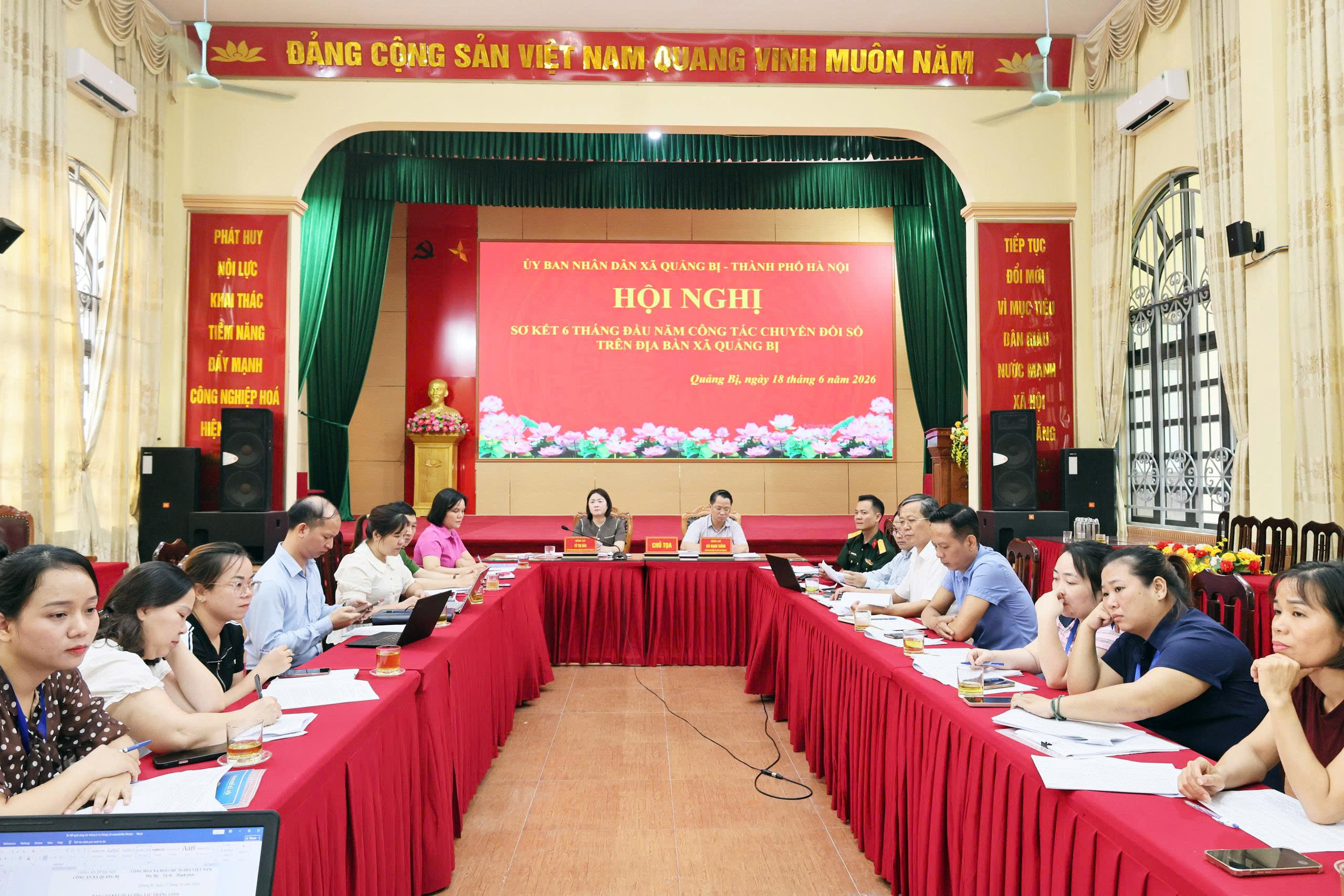 Xã Quảng Bị đẩy mạnh chuyển đổi số toàn diện, nâng cao hiệu quả phục vụ người dân và doanh nghiệp