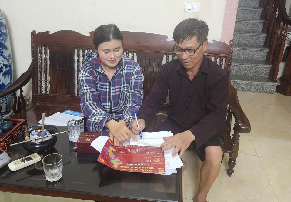 Xã Hòa Xá hoàn thành lấy ý kiến nhân dân về đề án sắp xếp thôn và tên gọi các thôn mới sau sắp xếp