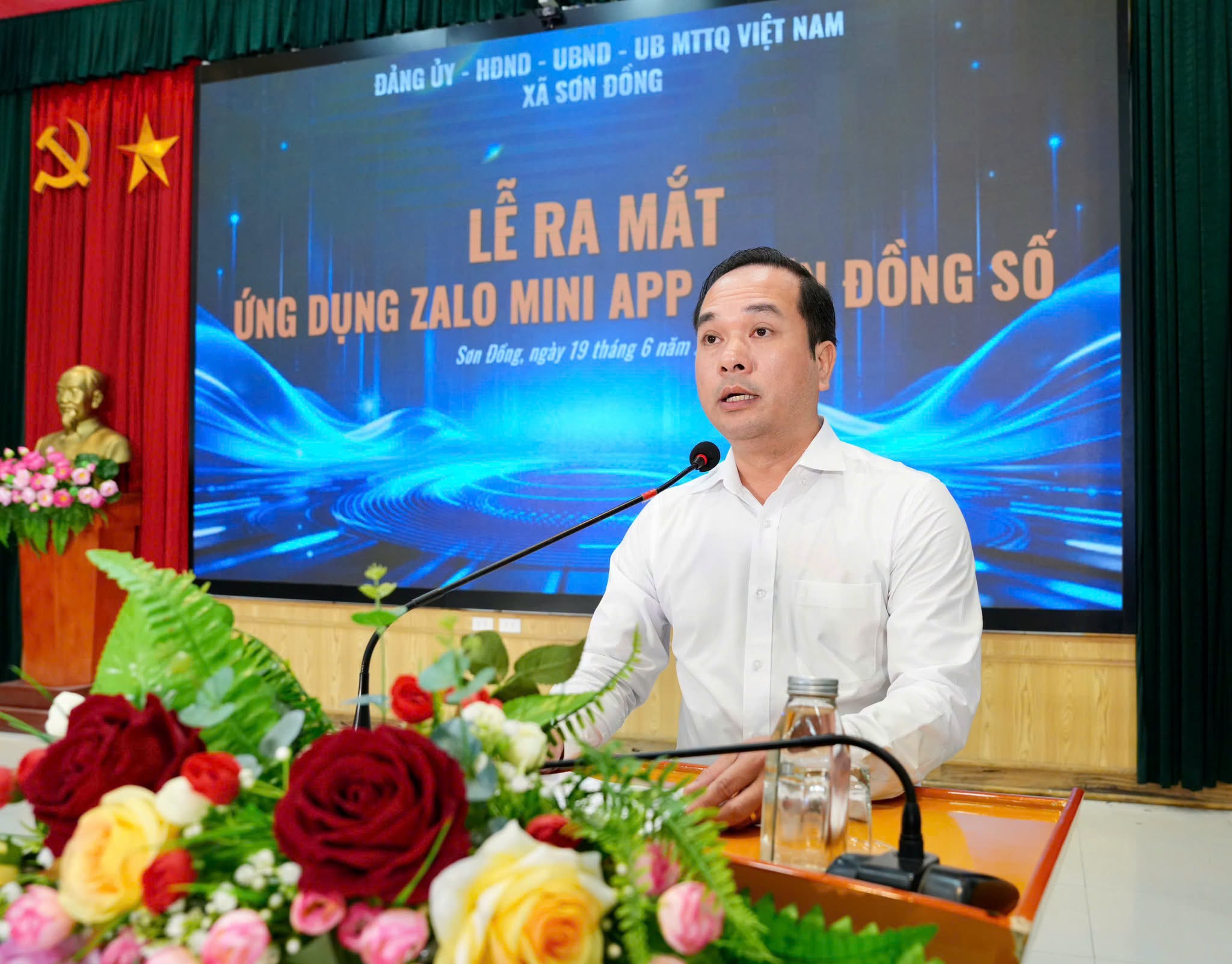 UBND xã Sơn Đồng ra mắt ứng dụng “Sơn Đồng Số”, mở rộng không gian phục vụ người dân trên nền tảng số