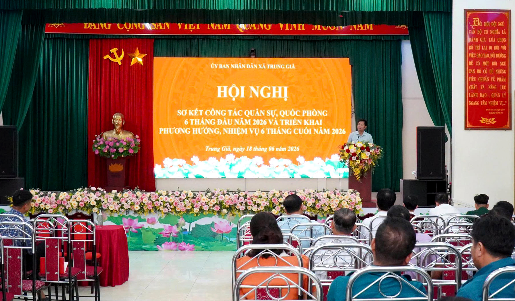 Xã Trung Giã củng cố thế trận quốc phòng toàn dân vững chắc ở phía Bắc Thủ đô