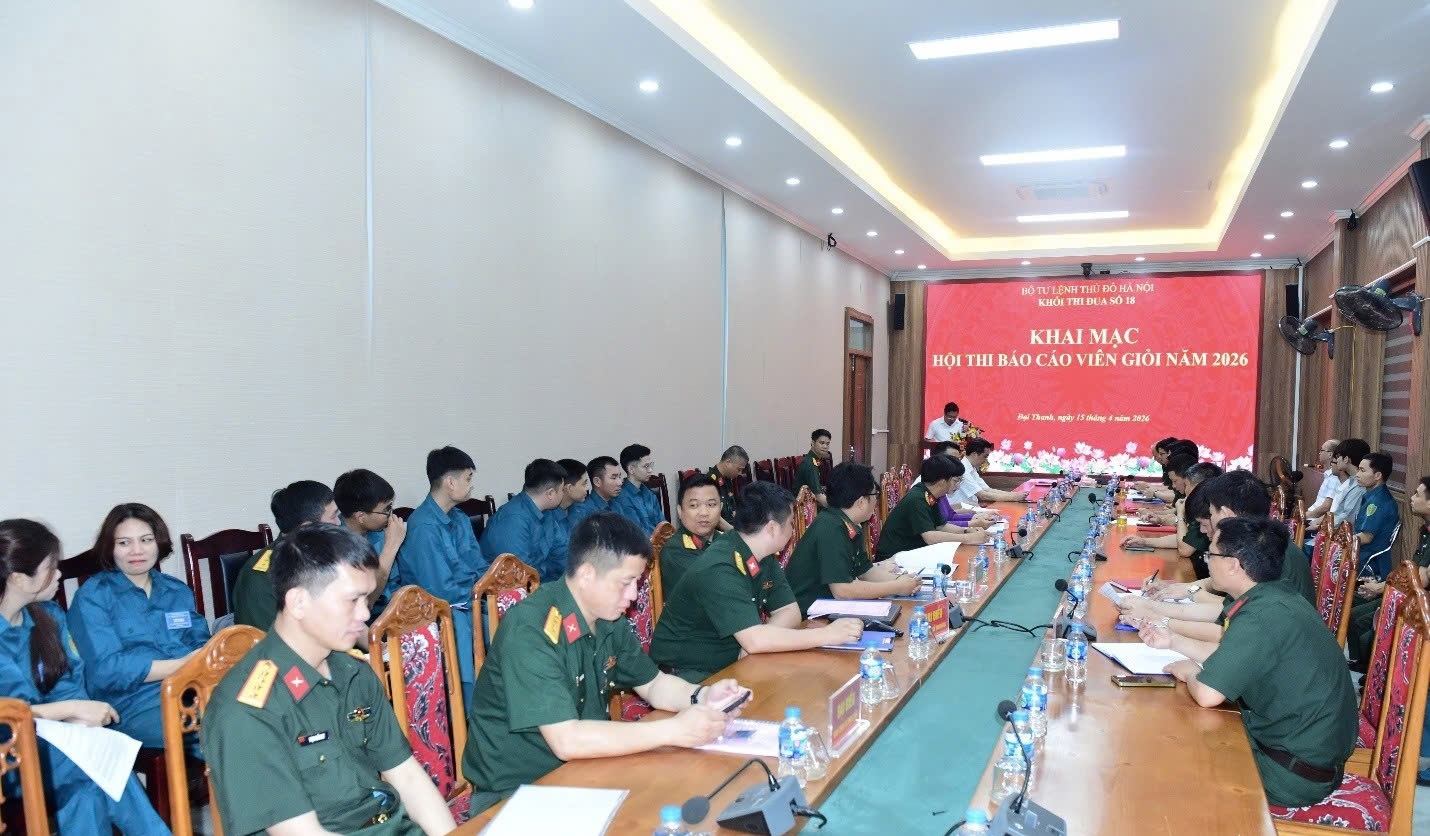 Khối Thi đua số 18 nâng cao chất lượng tuyên truyền qua Hội thi Báo cáo viên giỏi năm 2026