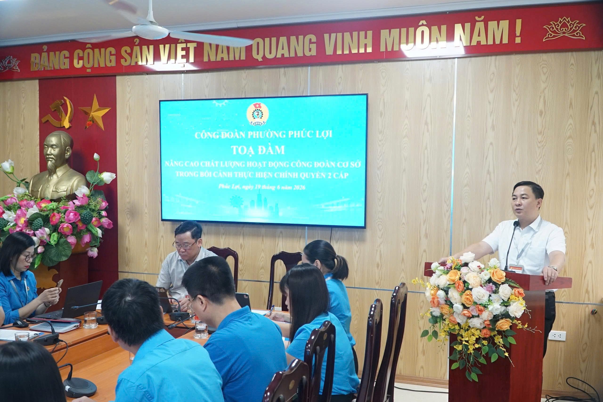 Phường Phúc Lợi: Tìm giải pháp nâng cao chất lượng hoạt động Công đoàn cơ sở trong giai đoạn mới