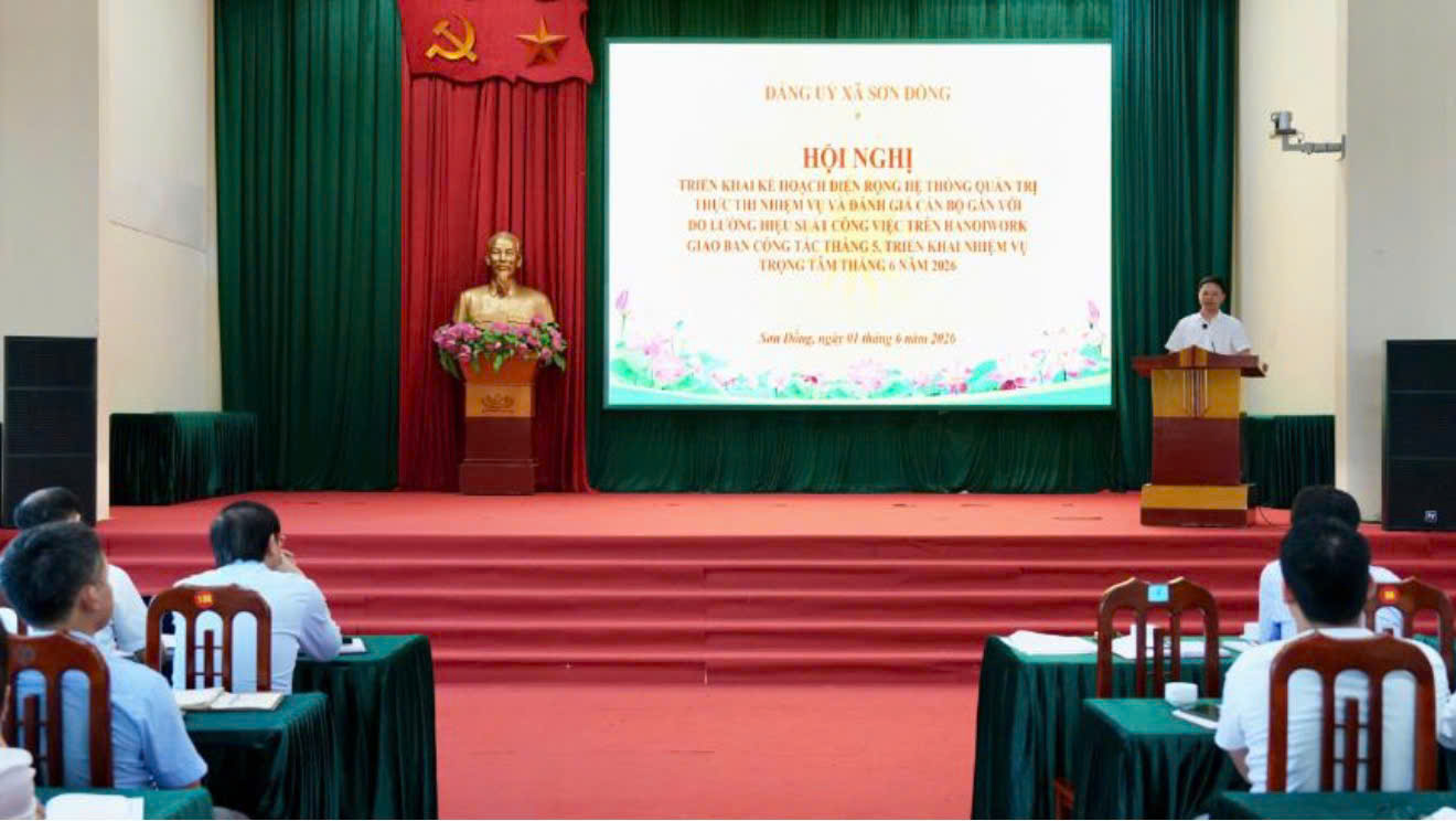 Xã Sơn Đồng quyết liệt đổi mới phương thức quản trị, nâng cao hiệu quả thực hiện nhiệm vụ trong toàn hệ thống chính trị
