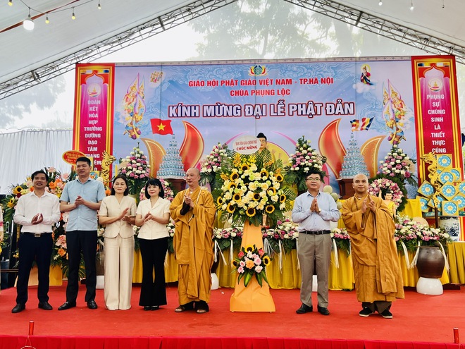 Phường Khương Đình trang nghiêm tổ chức Đại lễ Phật Đản Phật lịch 2570 - Dương lịch 2026 tại chùa Phụng Lộc