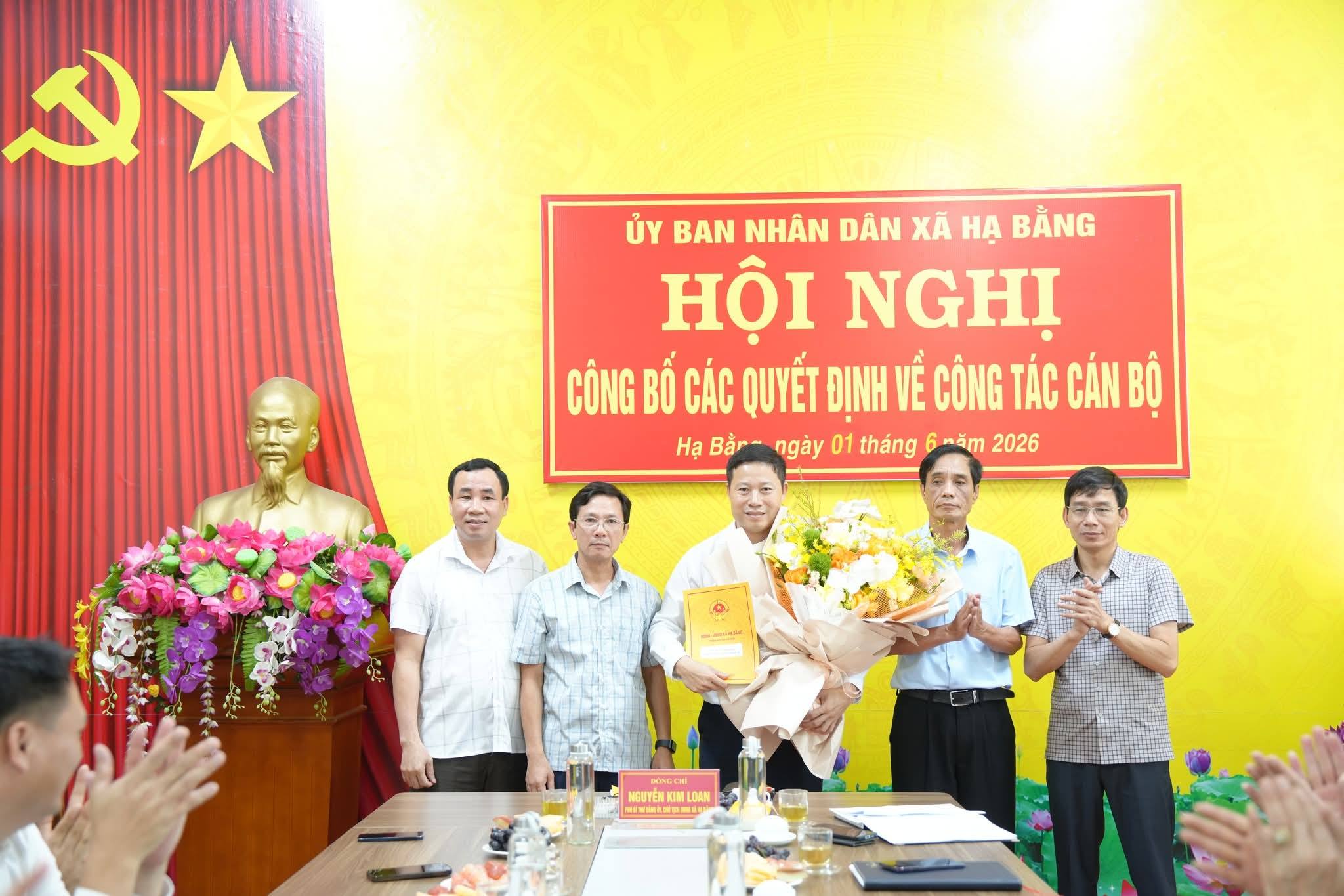 Hạ Bằng kiện toàn nhân sự lãnh đạo Phòng Kinh tế