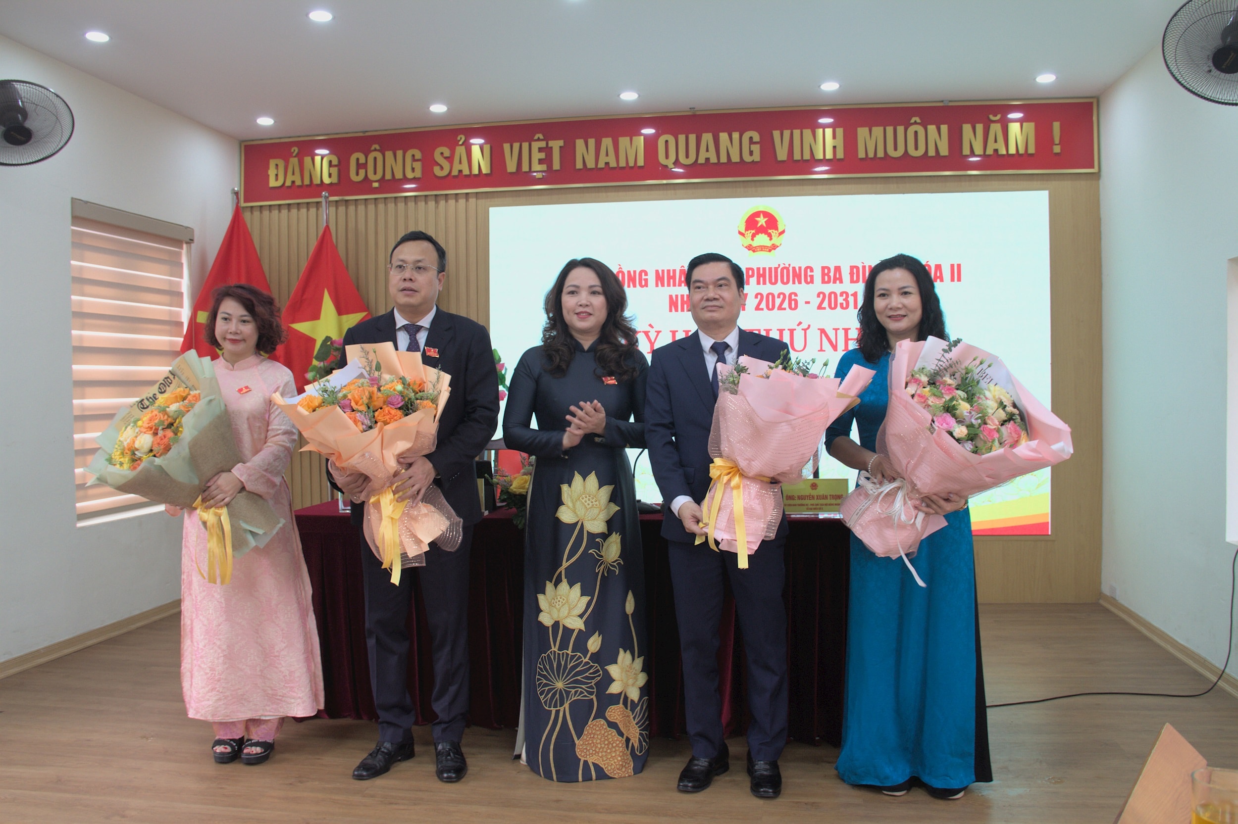 Phường Ba Đình kiện toàn bộ máy lãnh đạo nhiệm kỳ 2026-2031, tạo nền tảng nâng cao hiệu lực chính quyền