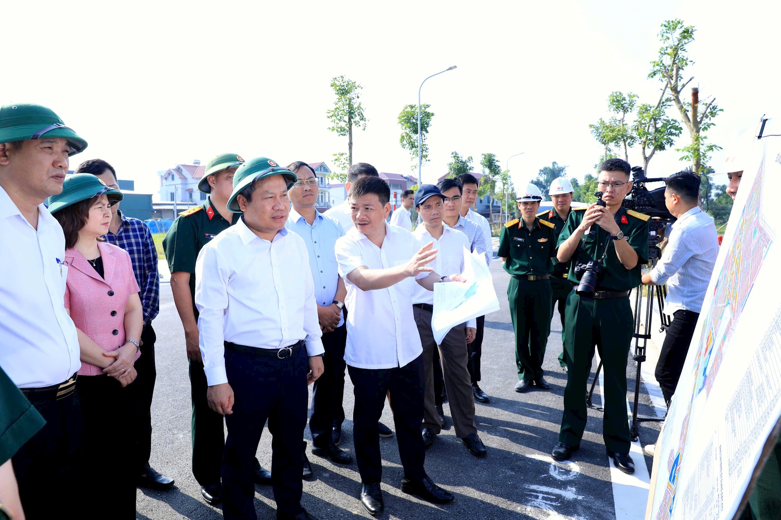 Chủ tịch UBND thành phố Hà Nội kiểm tra dự án đầu tư Khu đô thị đa mục tiêu 