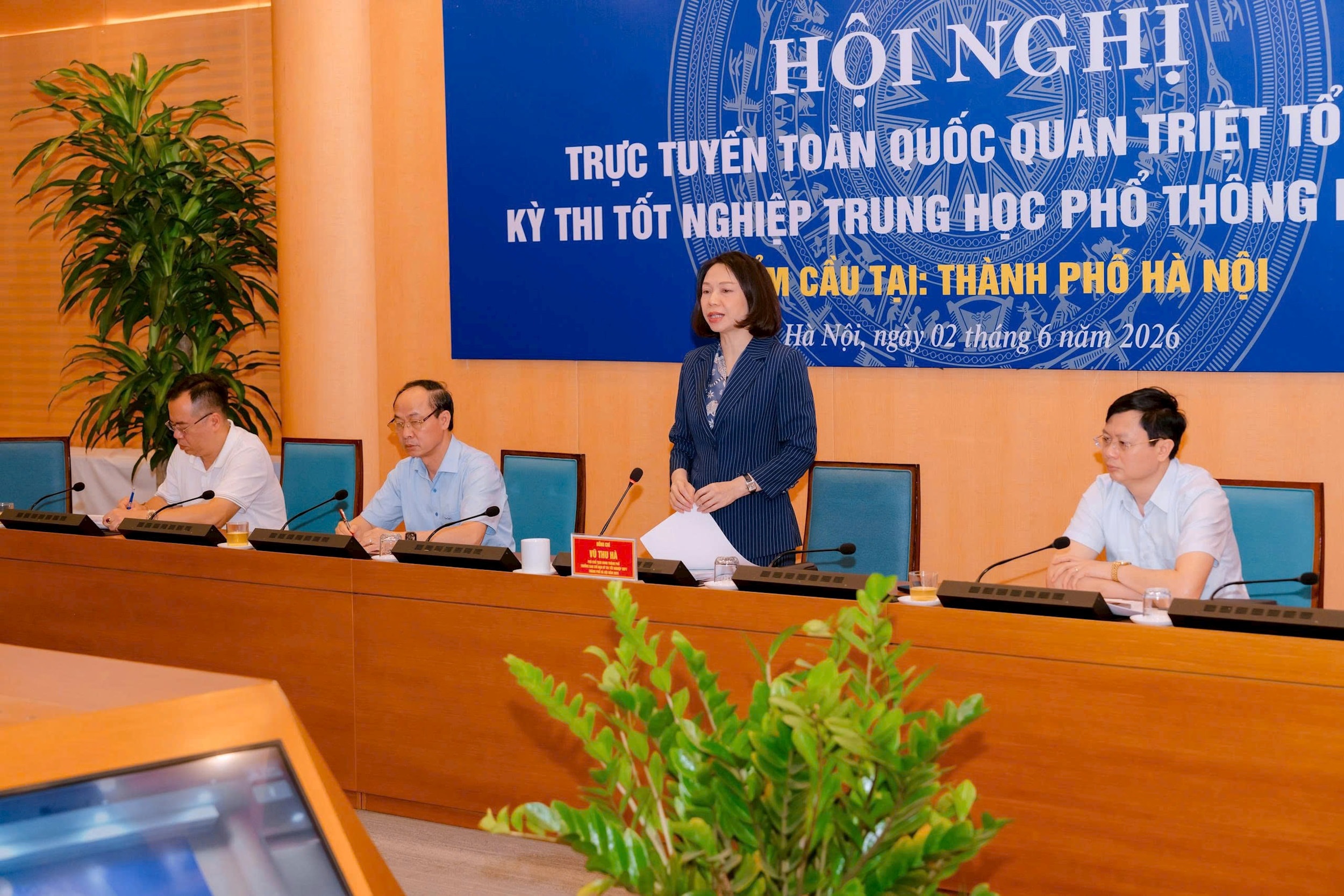 Hà Nội rà soát công tác chuẩn bị tổ chức kỳ thi tốt nghiệp THPT năm 2026