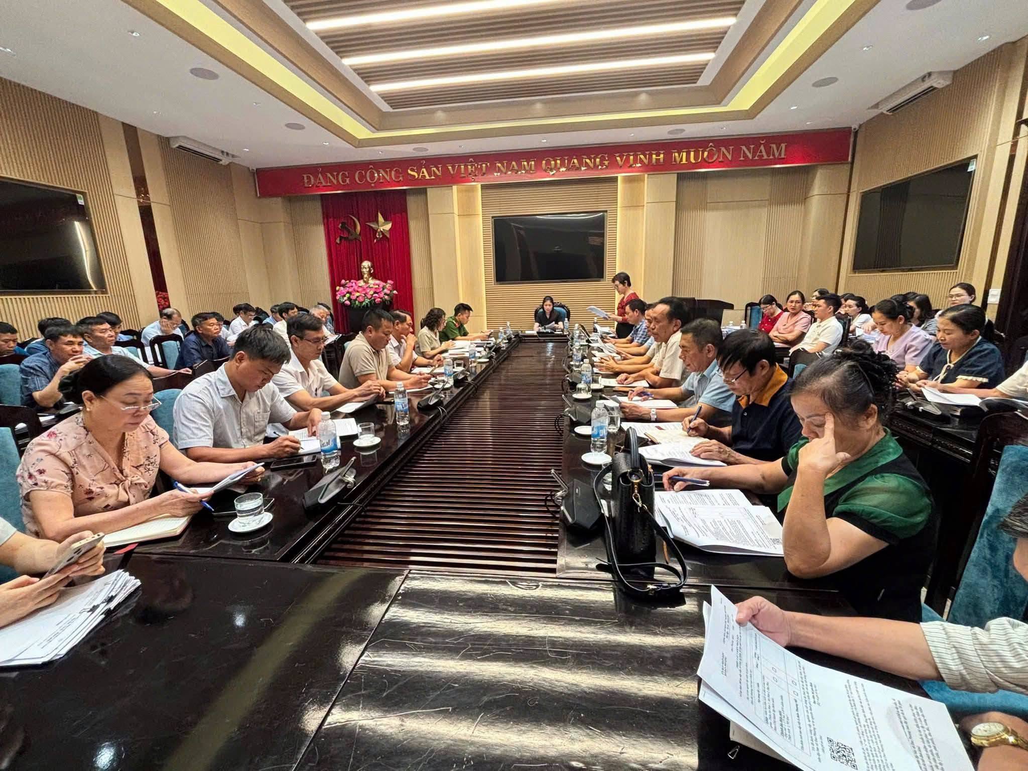 Xã Đan Phượng phát huy dân chủ trong lấy ý kiến nhân dân về sắp xếp thôn, tổ dân phố