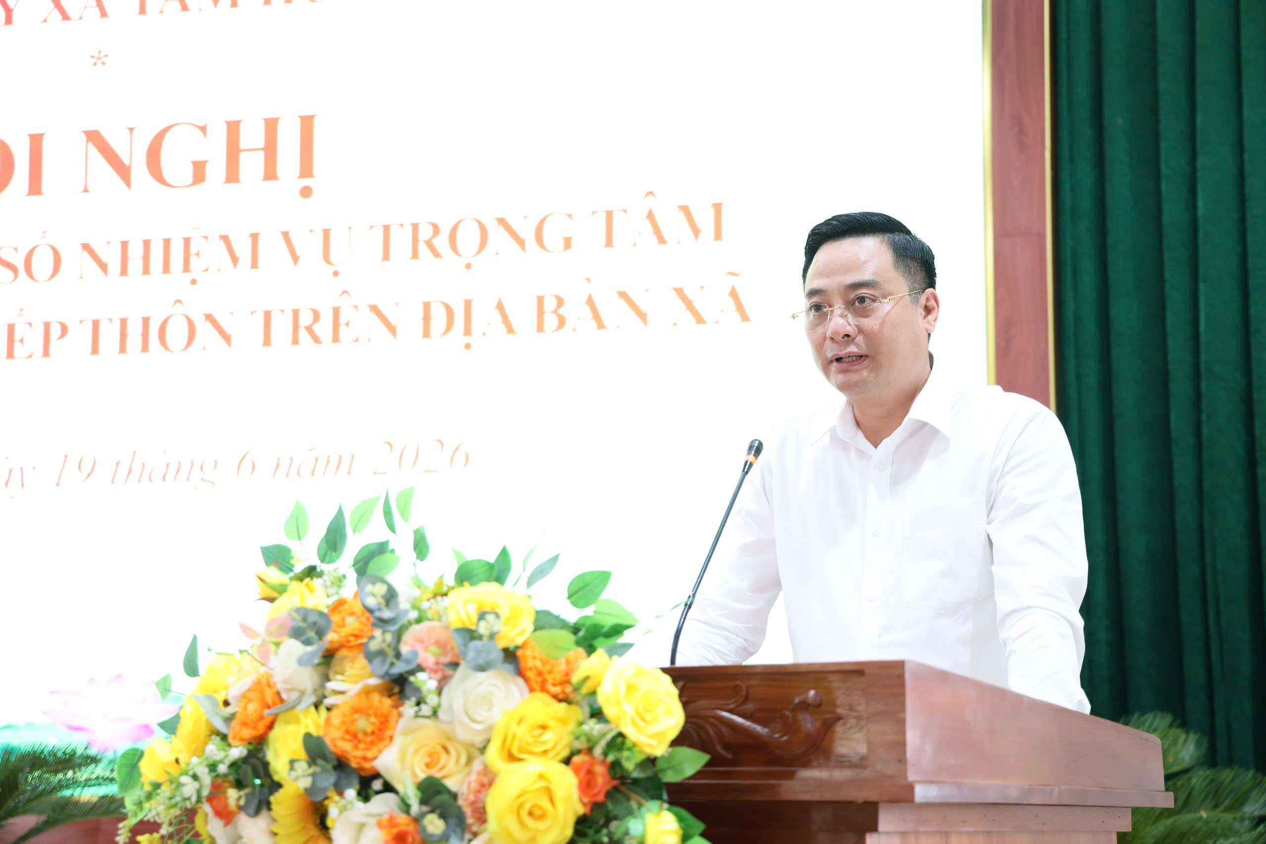 Xã Tam Hưng chuẩn bị kiện toàn hệ thống chính trị gắn với phương án sắp xếp thôn