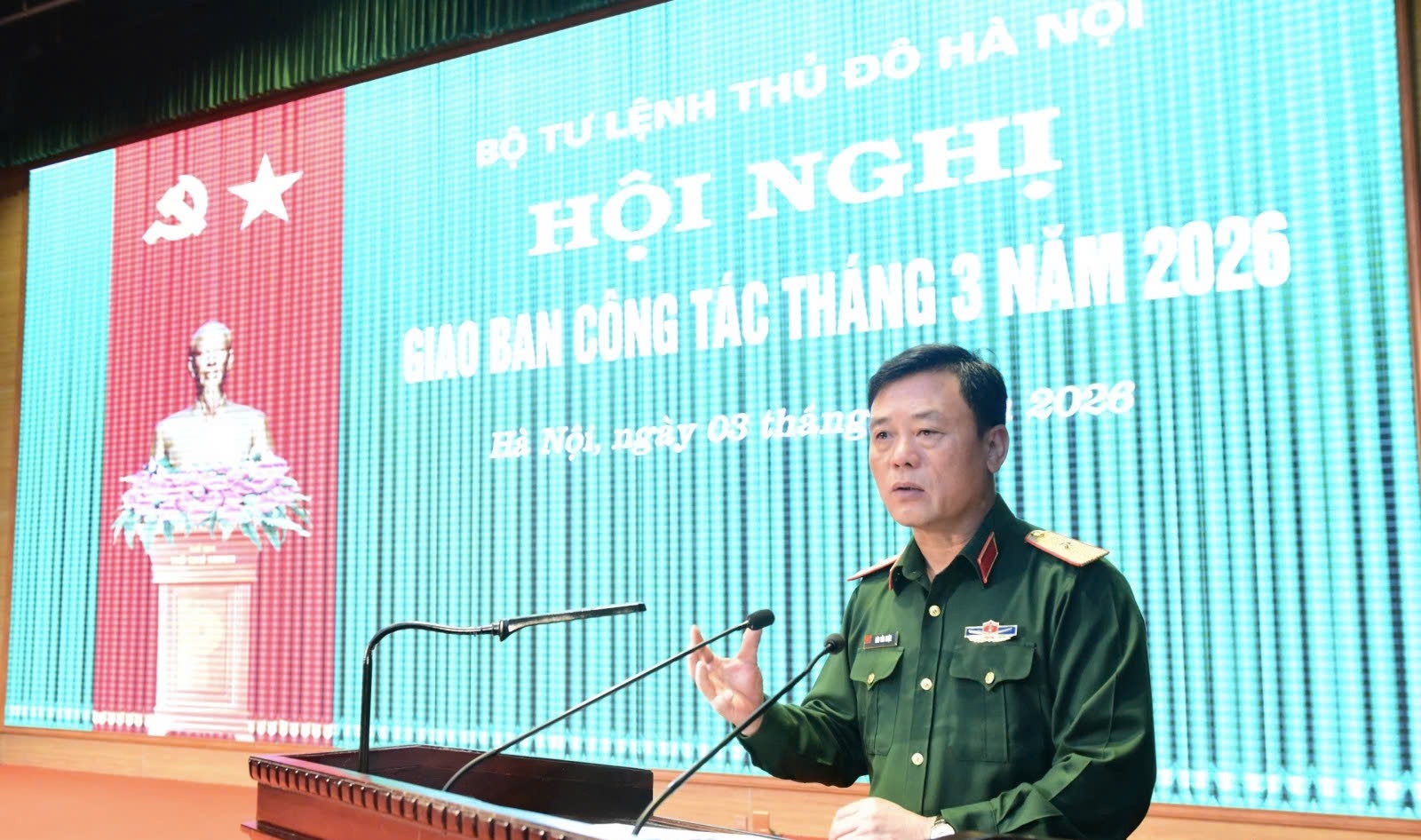 Bộ Tư lệnh Thủ đô Hà Nội: Tập trung nâng cao chất lượng huấn luyện, sẵn sàng chiến đấu và chuẩn bị diễn tập khu vực phòng thủ