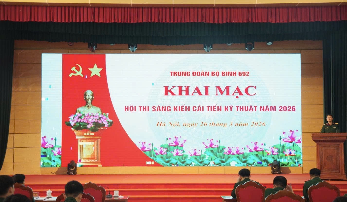 Trung đoàn 692, Sư đoàn Bộ binh 301: Phát động phong trào đổi mới sáng tạo qua Hội thi sáng kiến cải tiến kỹ thuật năm 2026