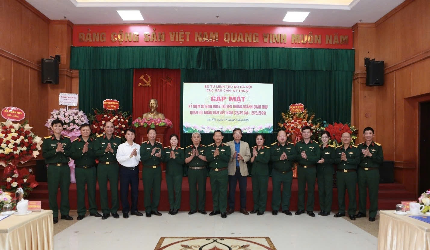 Bộ Tư lệnh Thủ đô Hà Nội phát huy truyền thống 80 năm ngành Quân nhu, nâng cao chất lượng bảo đảm hậu cần