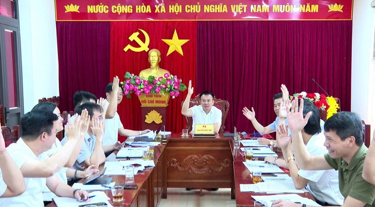Ban Chấp hành Đảng bộ xã Hát Môn tổ chức hội nghị sơ kết 6 tháng đầu năm, triển khai nhiệm vụ 6 tháng cuối năm 2026