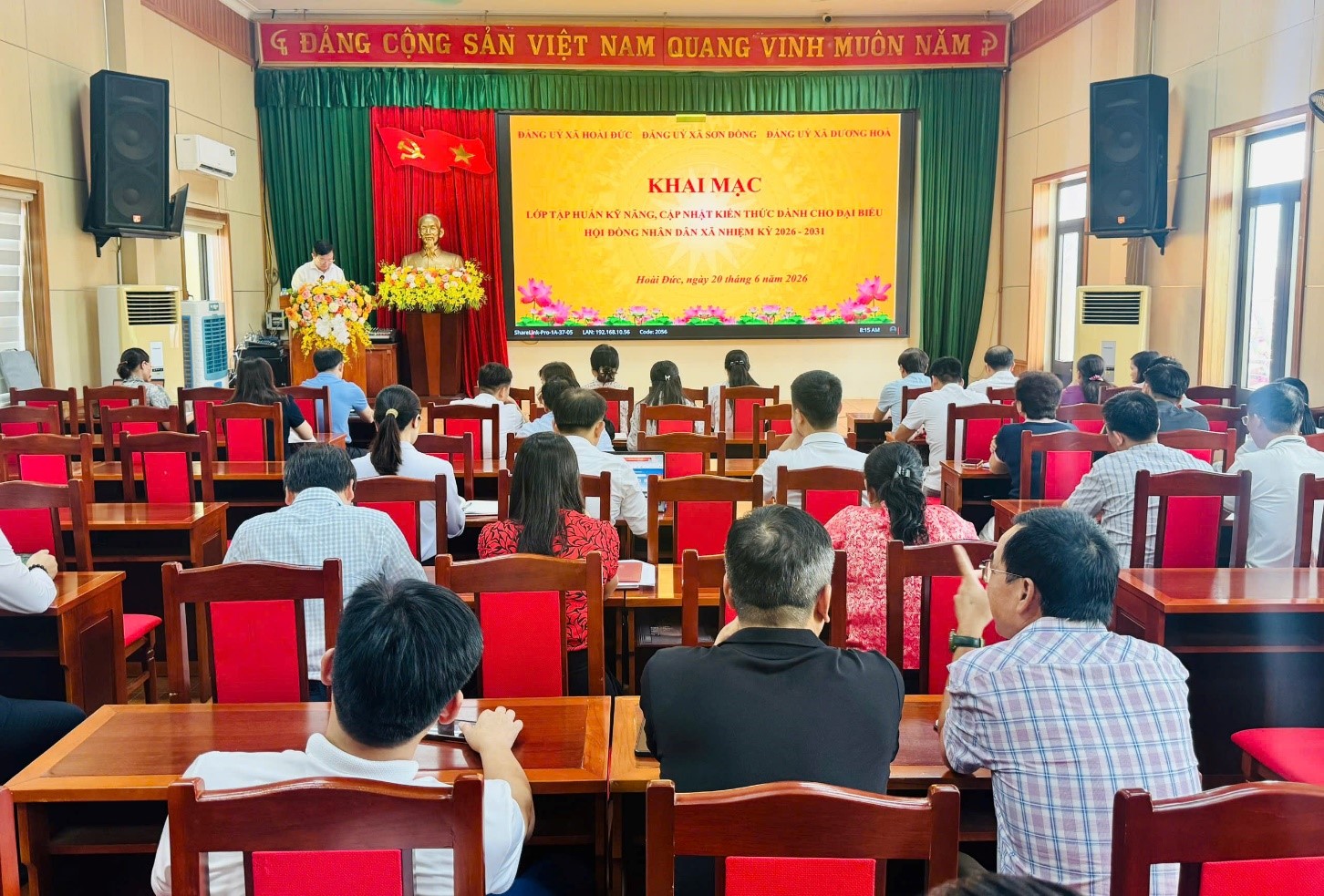 Tập huấn nâng cao kỹ năng, kiến thức cho đại biểu HĐND xã đáp ứng yêu cầu nhiệm kỳ mới