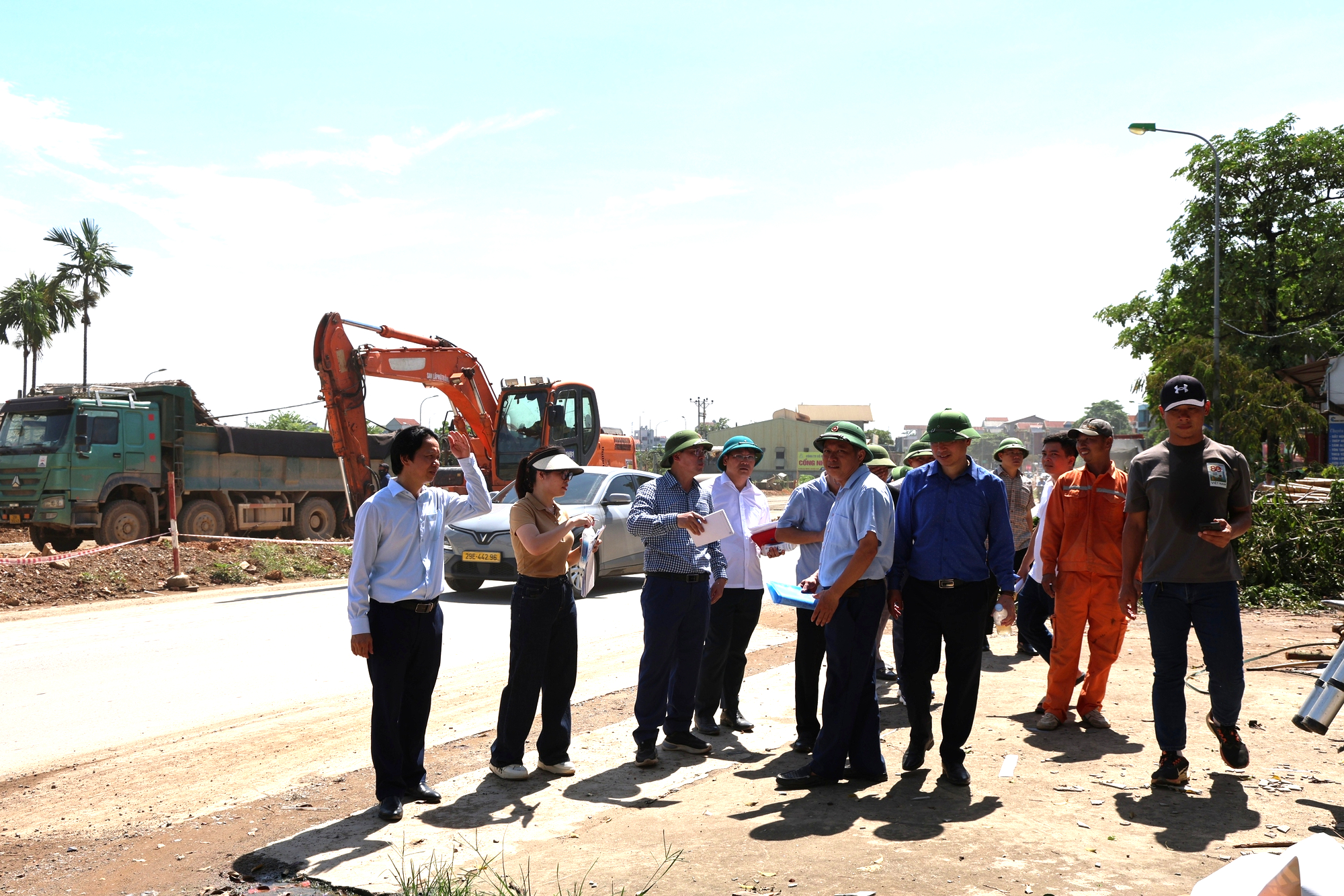 Xã Phú Nghĩa dồn lực tập trung hoàn thành giải phóng mặt bằng Dự án cải tạo, nâng cấp Quốc lộ 6 đoạn Ba La - Xuân Mai