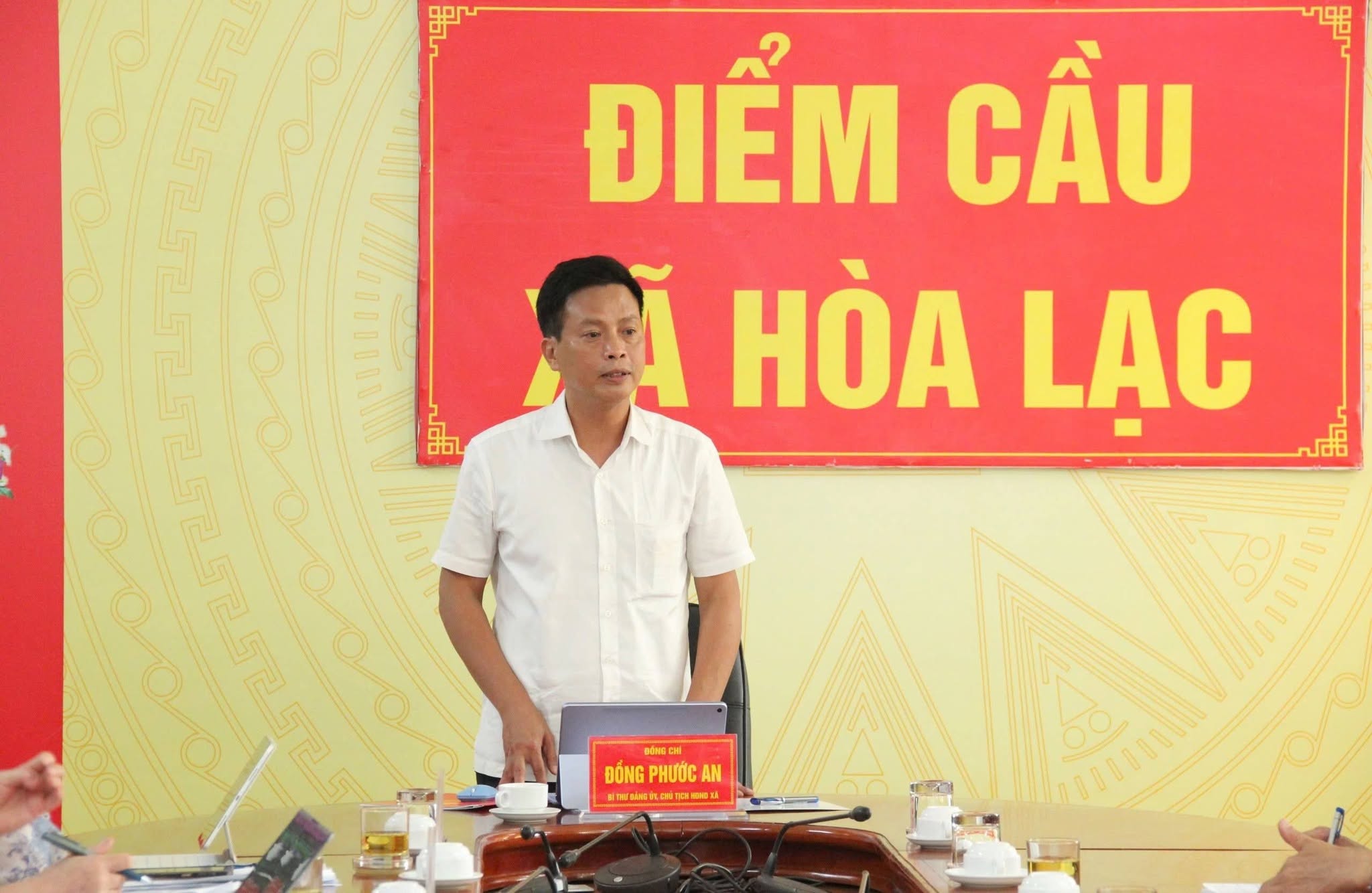 Xã Hòa Lạc tăng cường giám sát đầu tư công, chuẩn bị nguồn lực cho giai đoạn phát triển mới