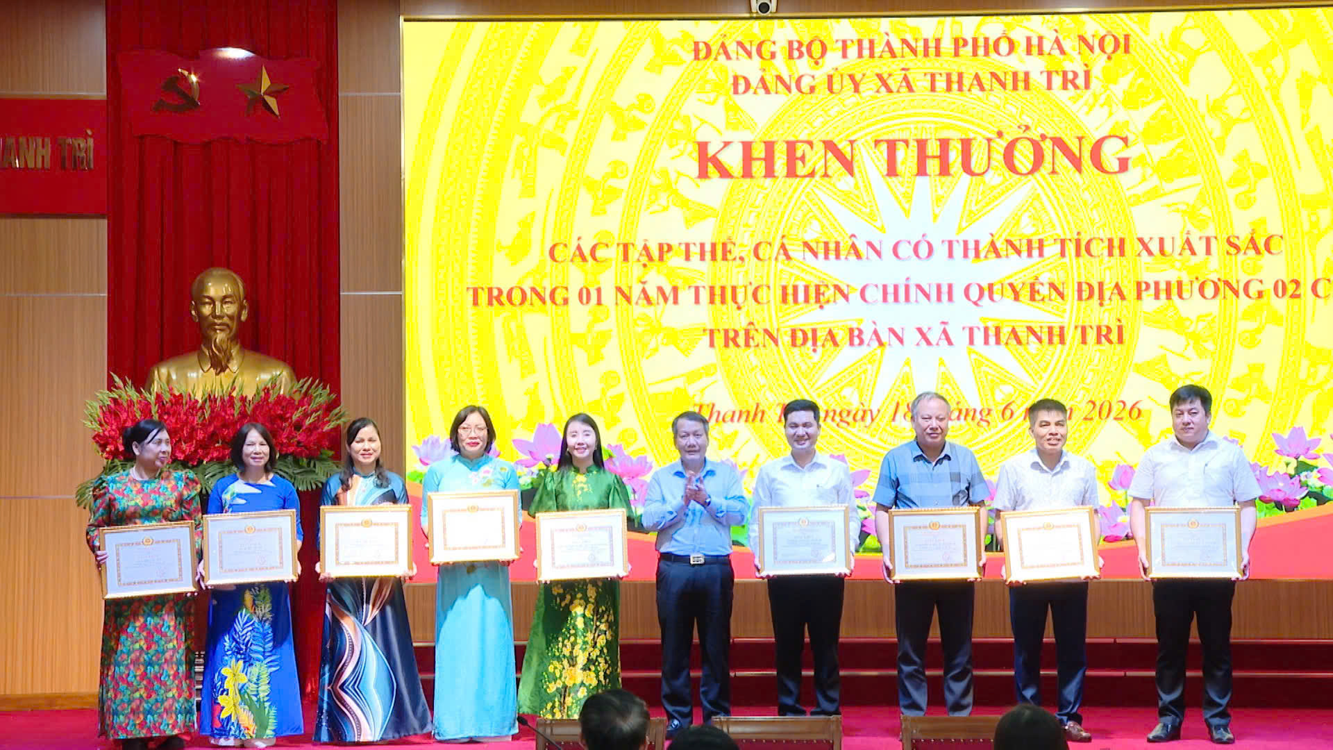 Đảng ủy xã Thanh Trì nhìn lại một năm vận hành mô hình chính quyền địa phương hai cấp: Bộ máy tinh gọn, phục vụ người dân hiệu quả hơn