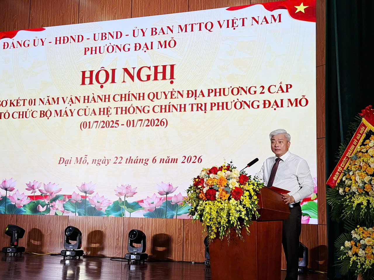 Phường Đại Mỗ nhìn lại một năm vận hành mô hình chính quyền địa phương hai cấp: Từ thích ứng đến bứt phá phát triển