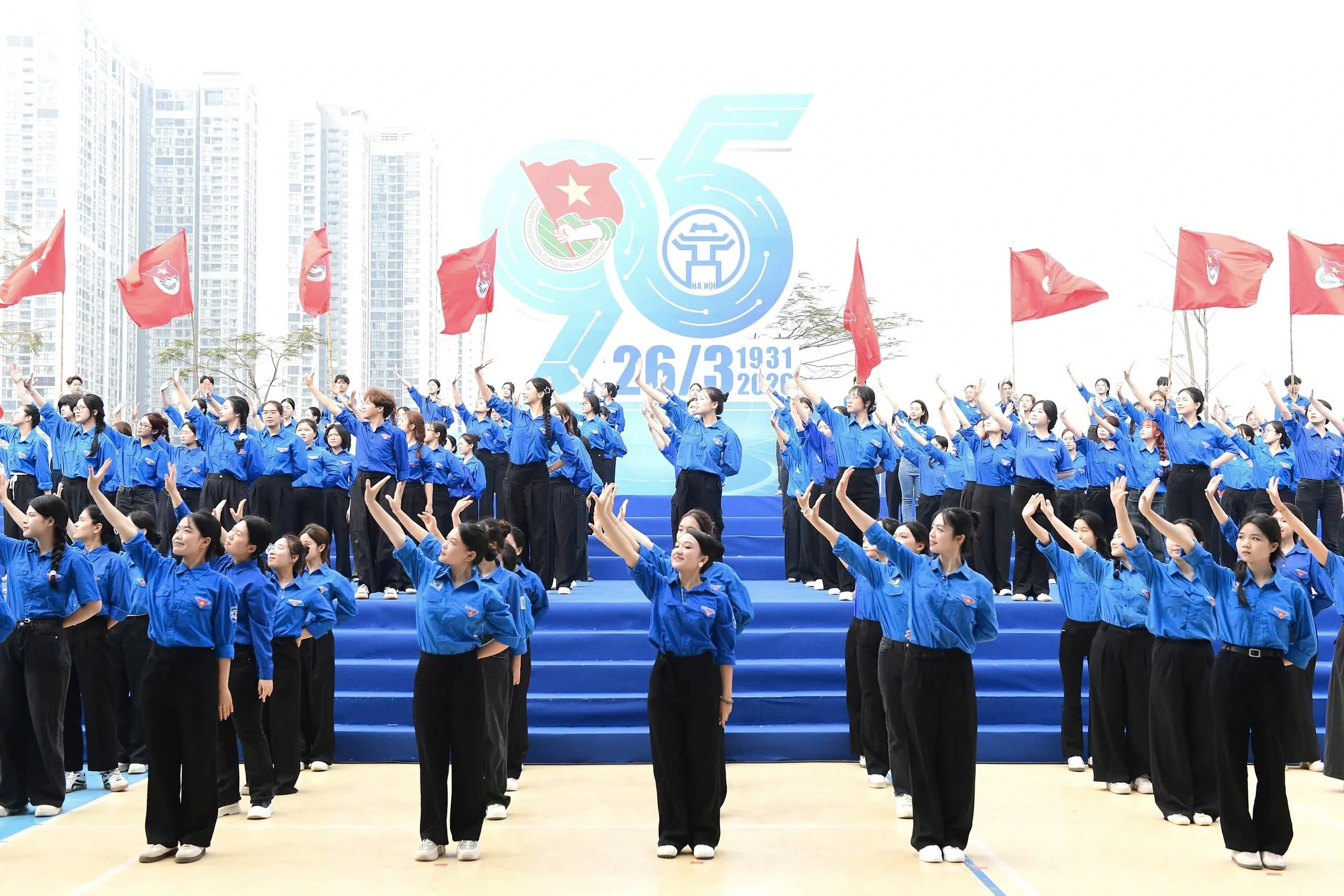 Hà Nội đẩy mạnh tuyên truyền Đại hội Đoàn toàn quốc lần thứ XIII, khơi dậy khát vọng cống hiến của tuổi trẻ