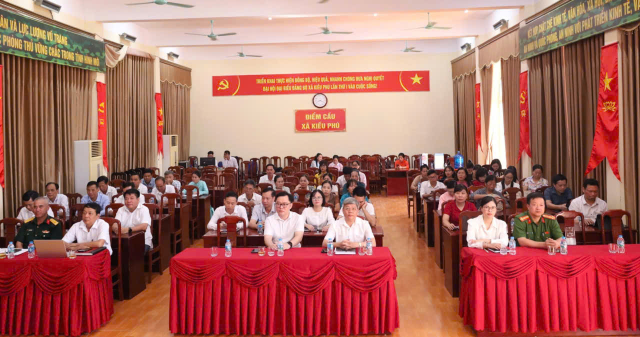 Đảng bộ xã Kiều Phú lan tỏa sâu rộng tinh thần học tập nghị quyết và bảo vệ nền tảng tư tưởng của Đảng