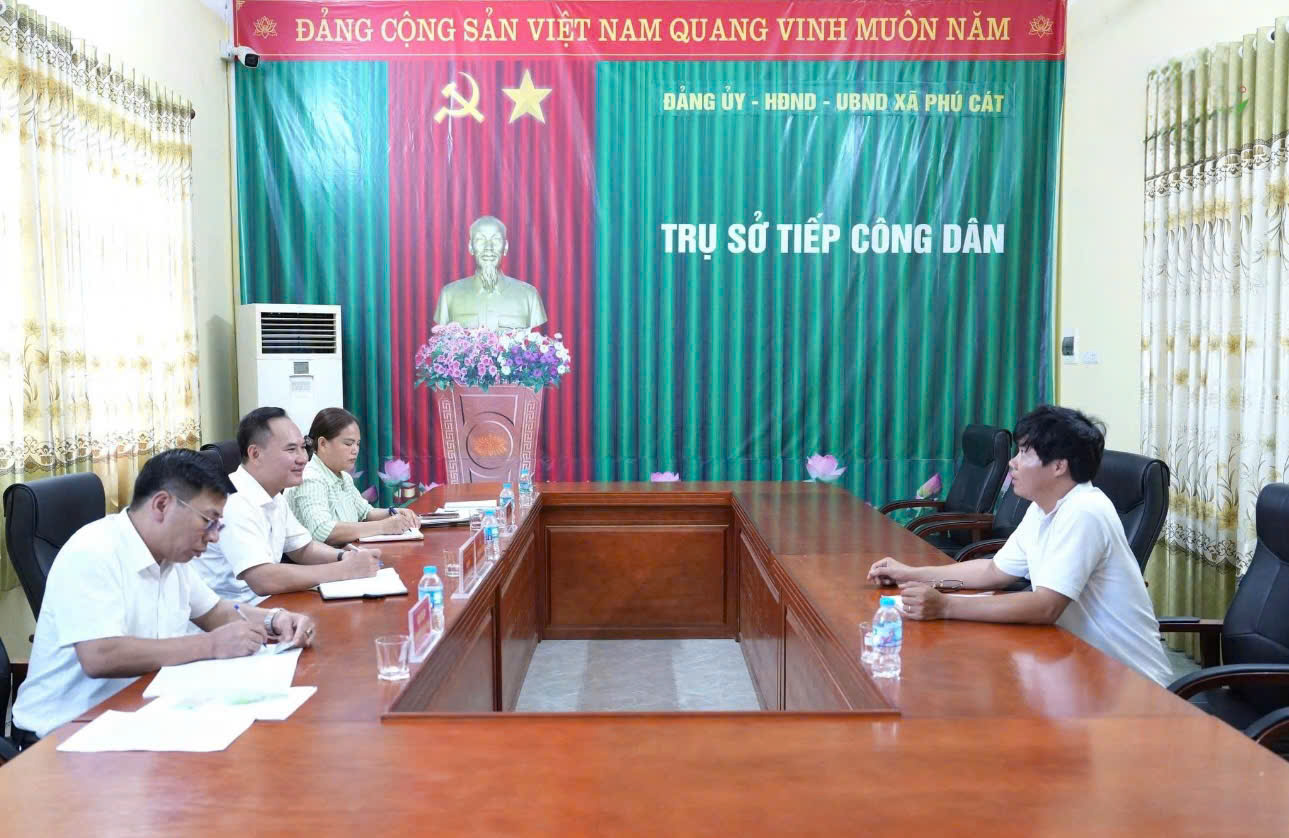 Xã Phú Cát tăng cường đối thoại với người dân, kịp thời tháo gỡ kiến nghị ngay từ cơ sở