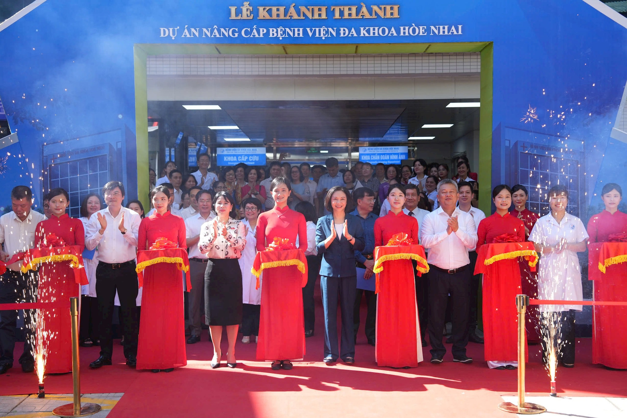Khánh thành nâng cấp Bệnh viện Đa khoa Hòe Nhai, triển khai hiệu quả mô hình chăm sóc sức khỏe tại cơ sở