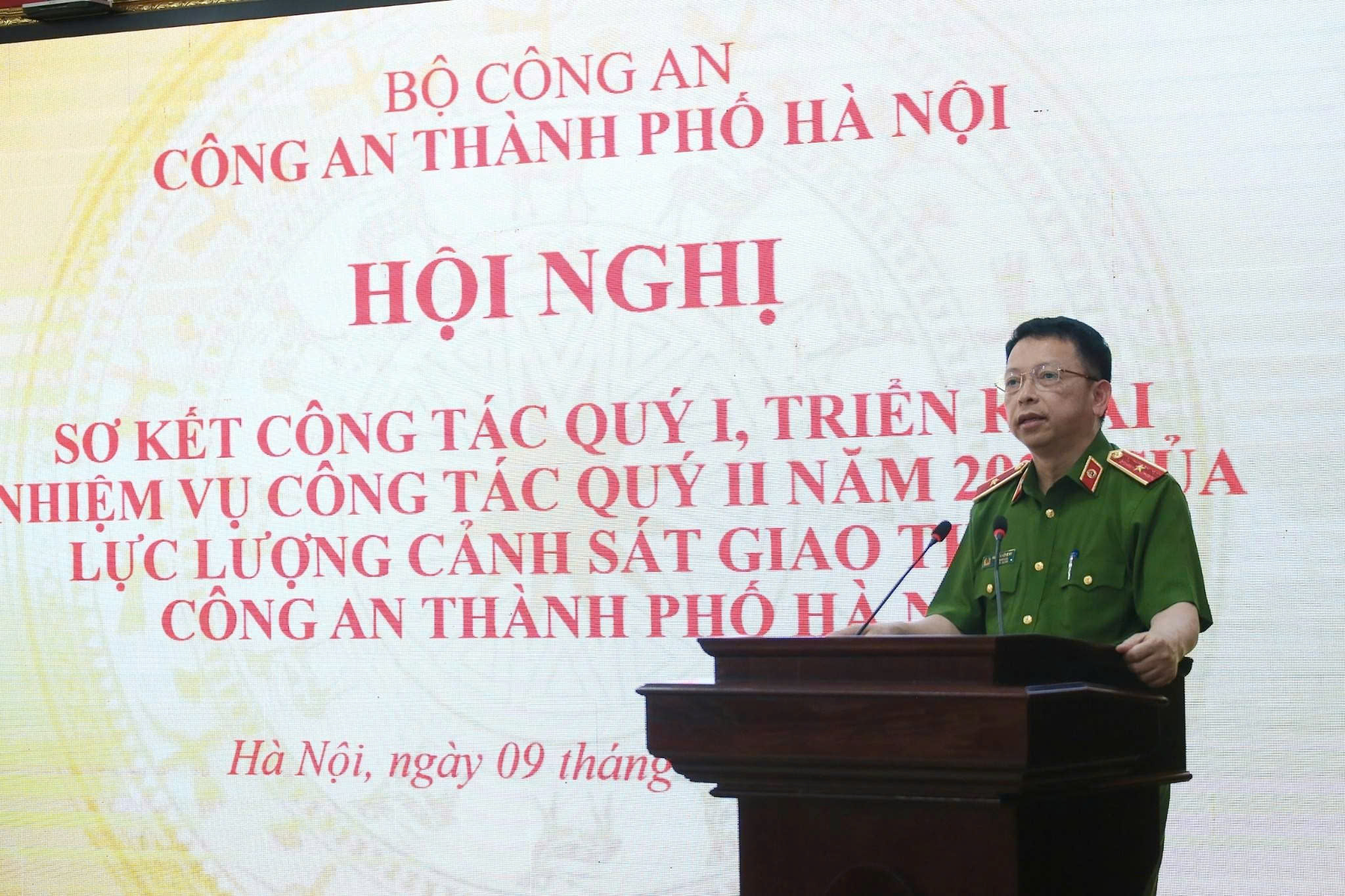 CATP Hà Nội triển khai đồng bộ giải pháp giữ vững trật tự giao thông, tai nạn tiếp tục giảm trong quý I-2026