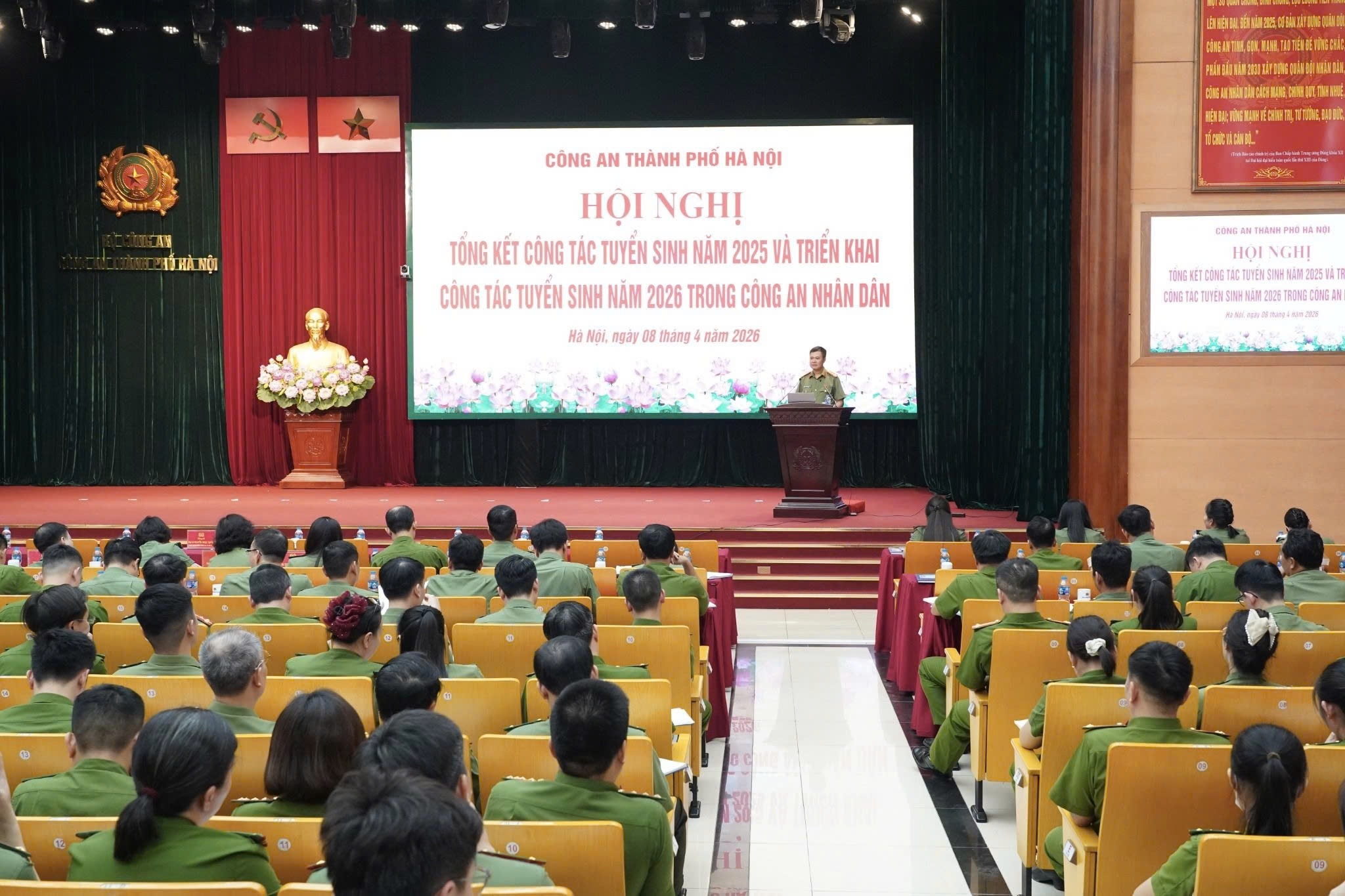 CATP Hà Nội nâng cao chất lượng tuyển sinh, chuẩn bị nguồn nhân lực chất lượng cao cho lực lượng Công an nhân dân