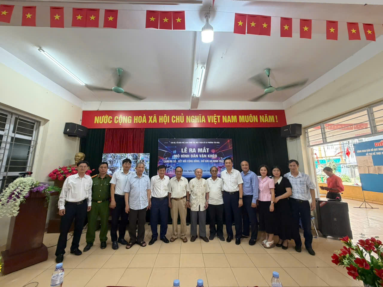 Phường Yên Hòa ra mắt mô hình dân vận khéo "Camera số", tăng cường chuyển đổi số gắn với bảo đảm an ninh cơ sở