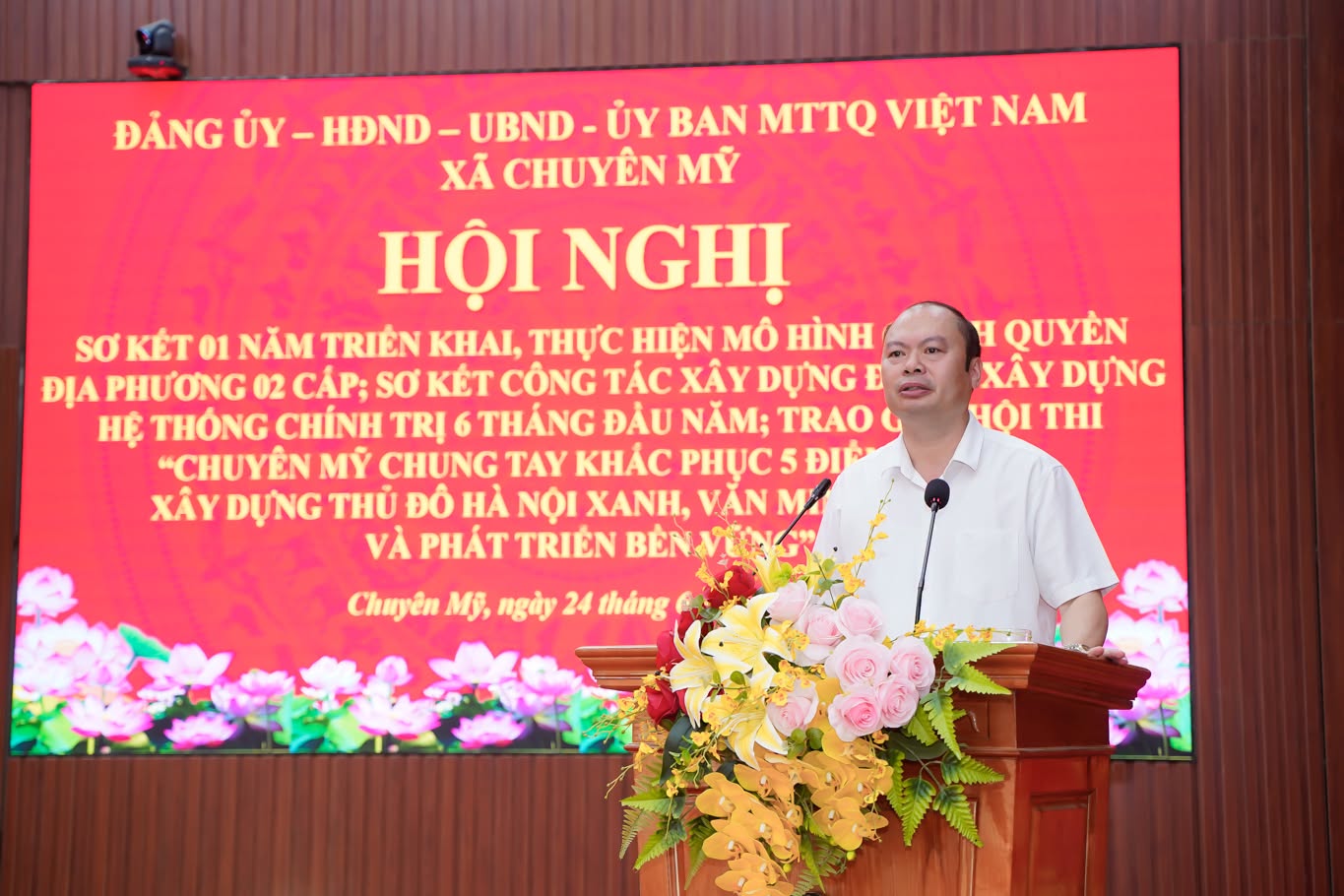 Xã Chuyên Mỹ tạo dấu ấn sau một năm vận hành mô hình chính quyền địa phương hai cấp, khơi dậy động lực phát triển bền vững