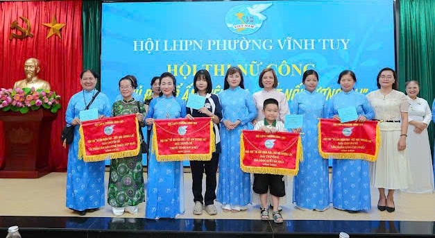 Phường Vĩnh Tuy lan tỏa giá trị gia đình Việt qua chuỗi hoạt động chăm lo phụ nữ và trẻ em