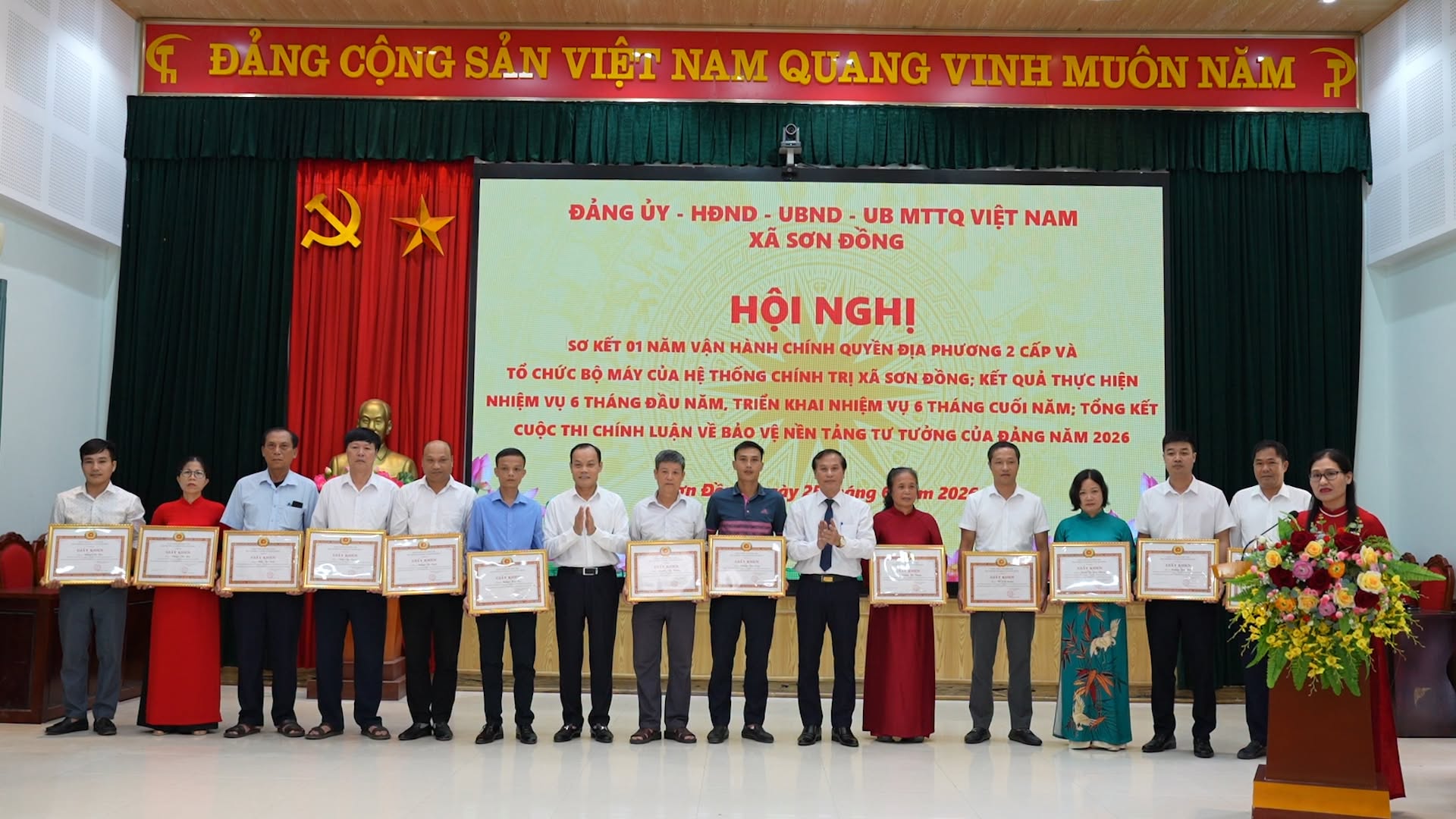 Xã Sơn Đồng tạo dấu ấn sau một năm vận hành mô hình chính quyền địa phương hai cấp, thúc đẩy phát triển toàn diện