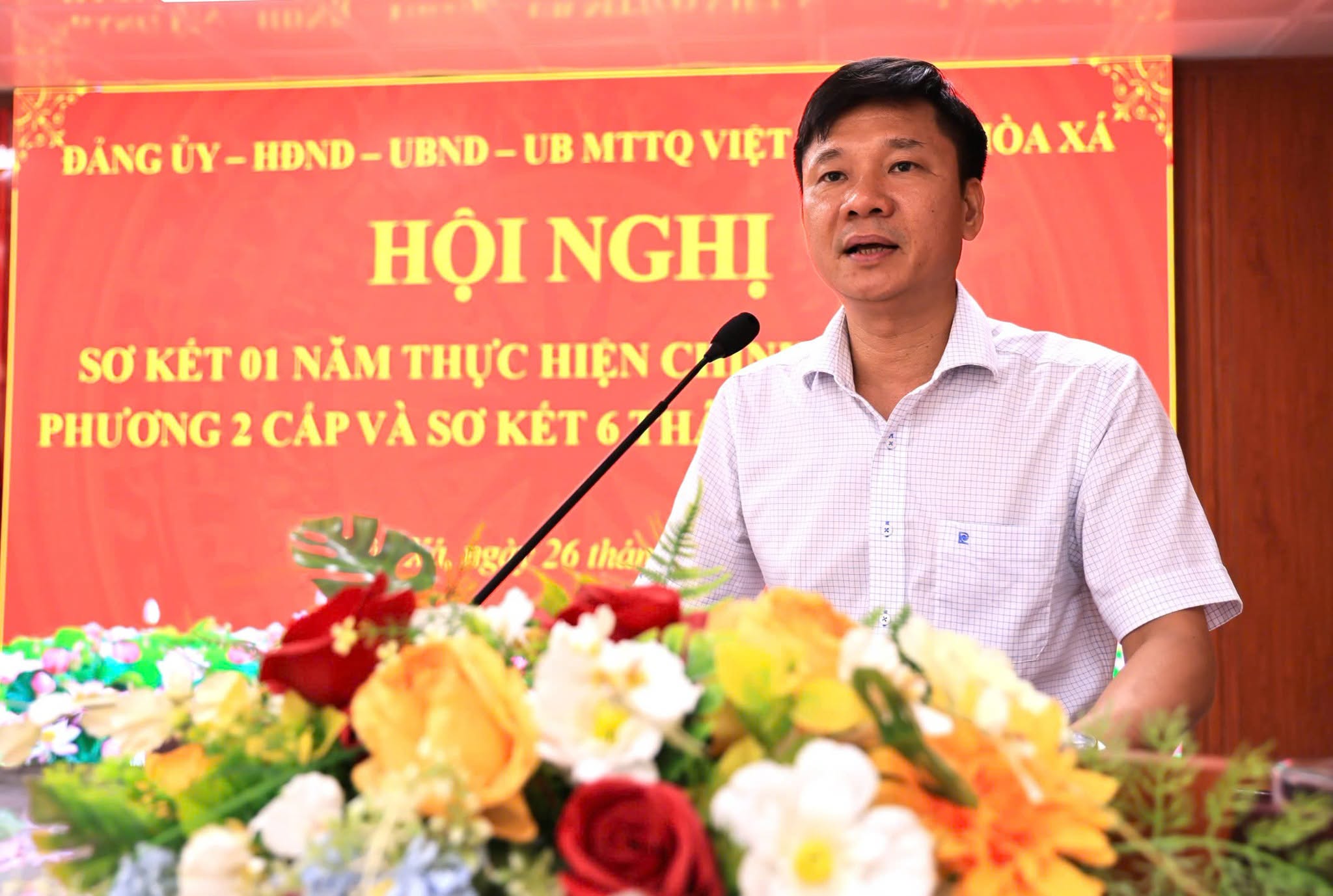Xã Hòa Xá nhìn lại một năm vận hành mô hình chính quyền địa phương hai cấp, tạo đà bứt phá trong phát triển