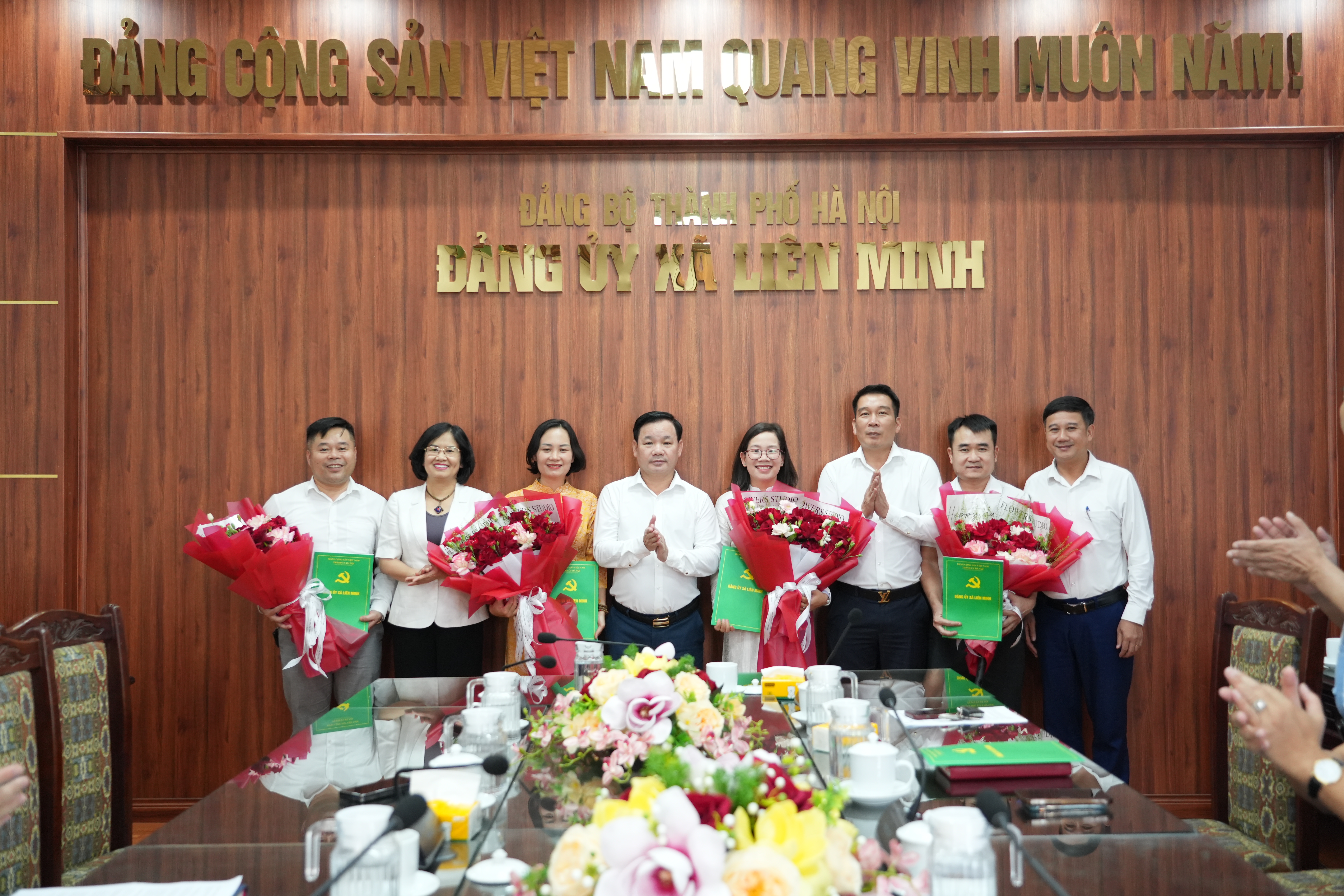 Xã Liên Minh kiện toàn đội ngũ cán bộ, bổ nhiệm nhiều chức danh chủ chốt tại các cơ quan, đơn vị