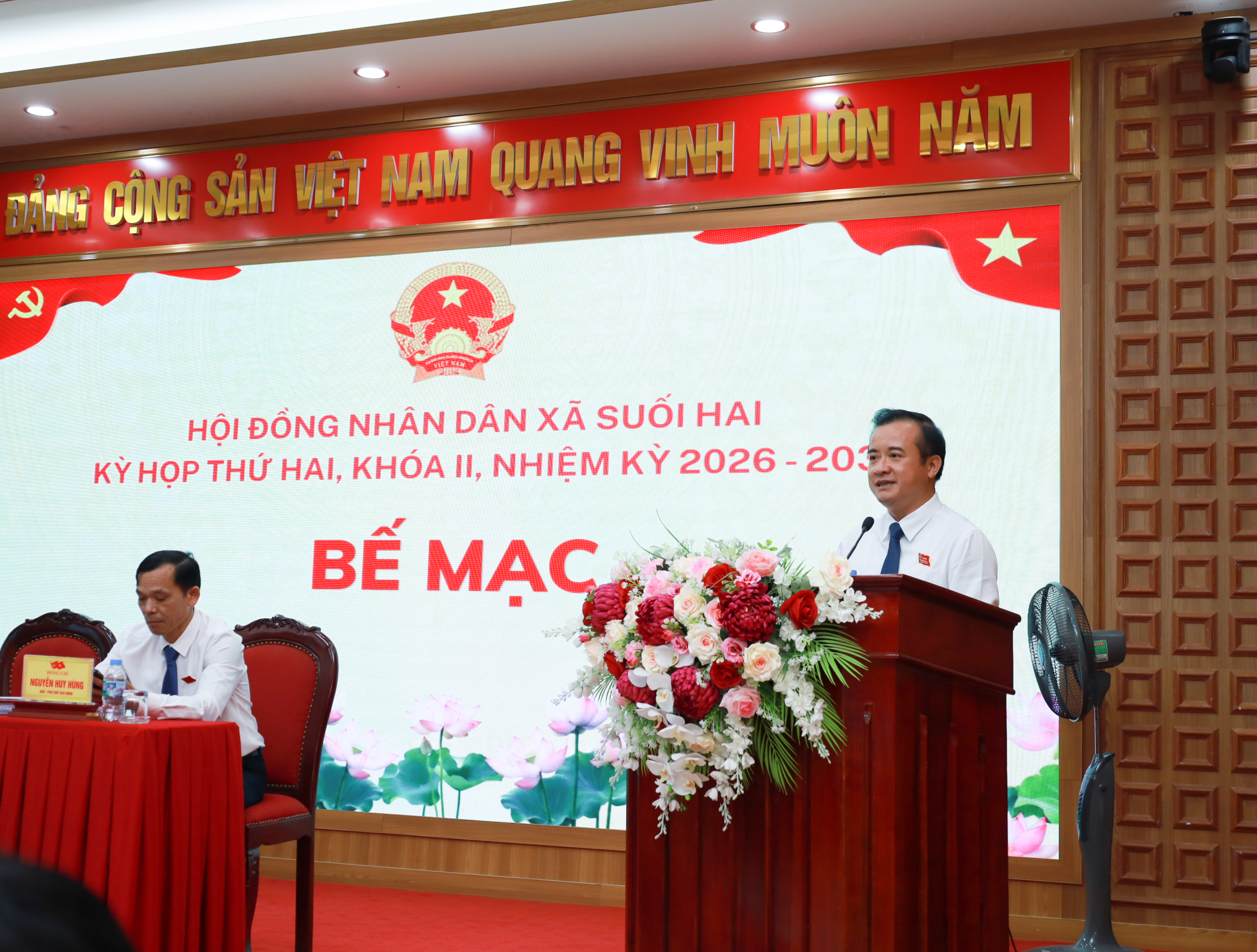 HĐND xã Suối Hai thông qua nhiều nghị quyết quan trọng tại kỳ họp thứ Hai