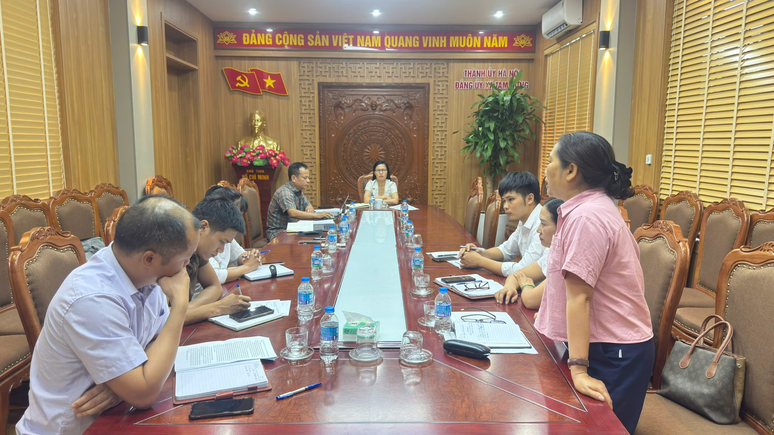 Đảng ủy xã Tam Hưng chủ động nắm bắt dư luận, củng cố đồng thuận xã hội trước các nhiệm vụ trọng tâm của địa phương