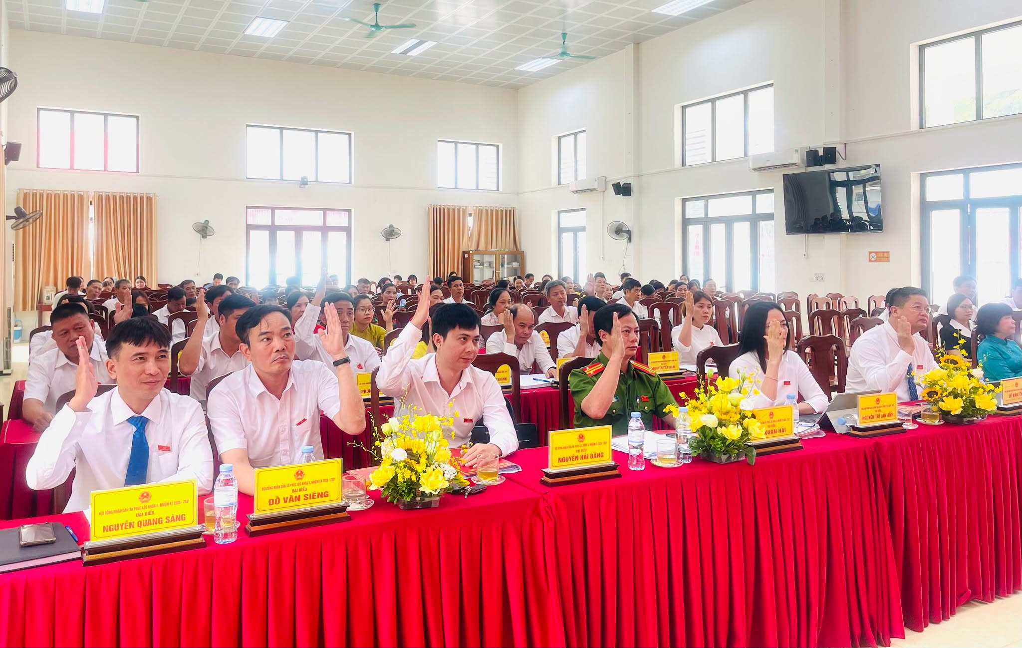 HĐND xã Phúc Lộc thông qua Nghị quyết sắp xếp 46 thôn thành 17 thôn mới 