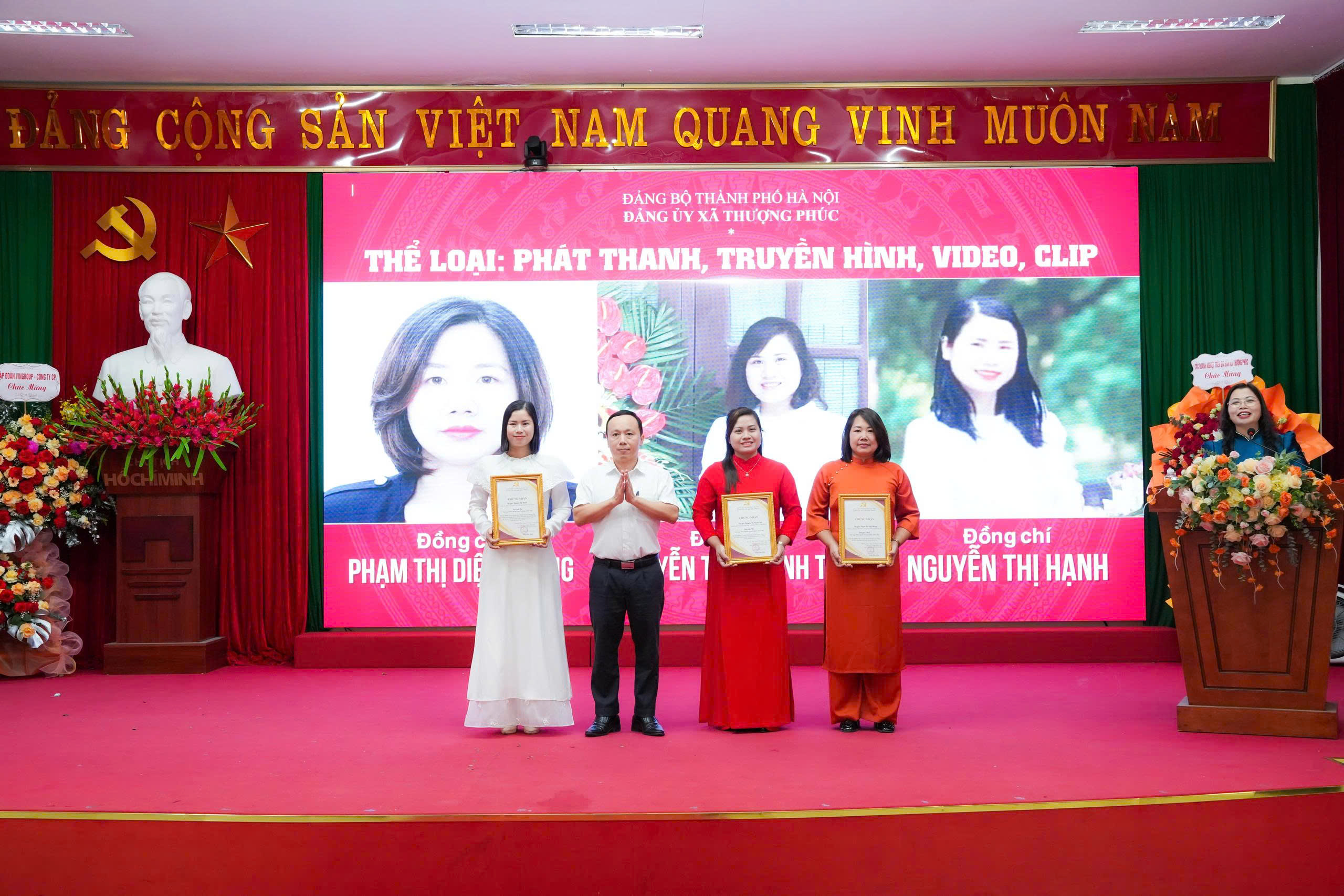 Xã Thượng Phúc vinh danh các tác phẩm xuất sắc trong Cuộc thi chính luận bảo vệ nền tảng tư tưởng của Đảng năm 2026