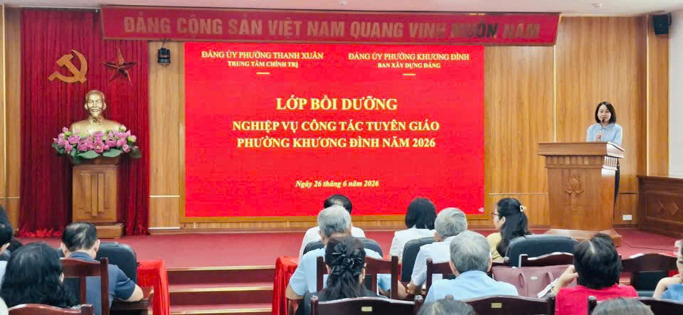Khương Đình: Bồi dưỡng kỹ năng nắm bắt và định hướng dư luận xã hội trên không gian mạng