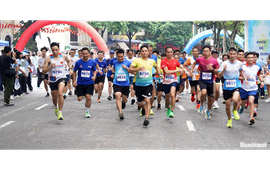 Hà Nội tổ chức Chung kết Giải chạy Báo Hànộimới mở rộng lần thứ 51 - Vì hòa bình