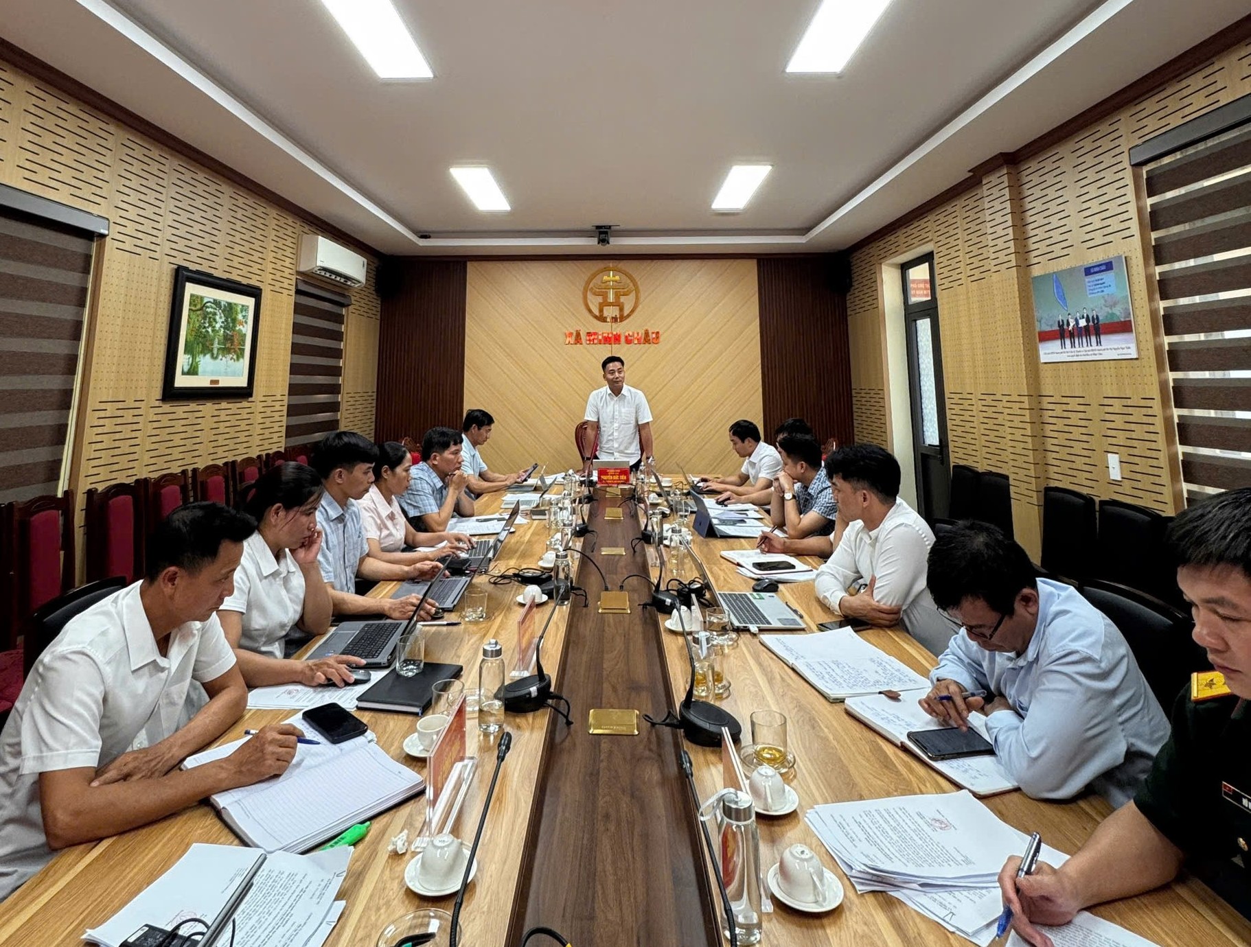Đảng bộ xã Minh Châu xác định nhiệm vụ trọng tâm 6 tháng cuối năm 2026 tại Hội nghị Ban Chấp hành lần thứ VIII