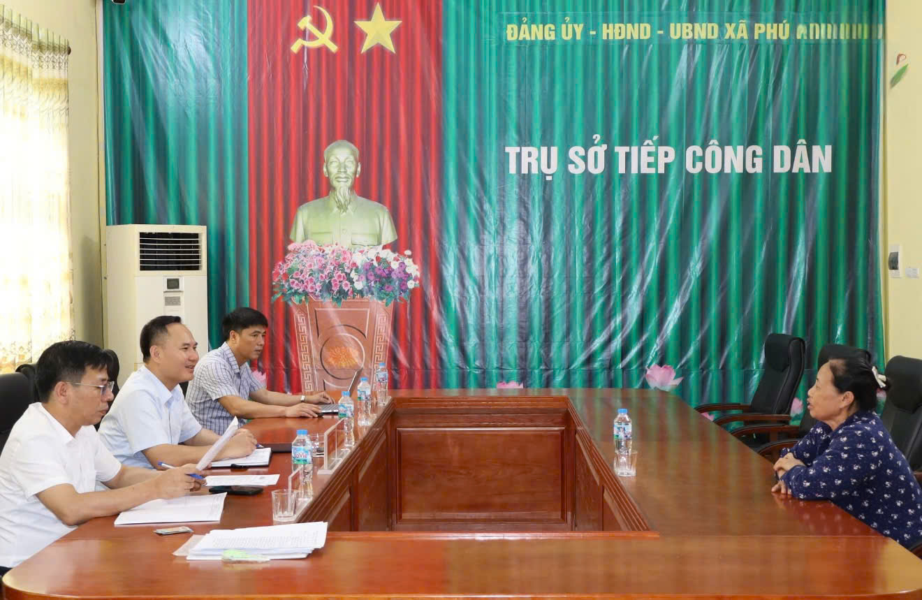 Xã Phú Cát nâng cao hiệu quả tiếp công dân, kịp thời giải quyết kiến nghị từ cơ sở