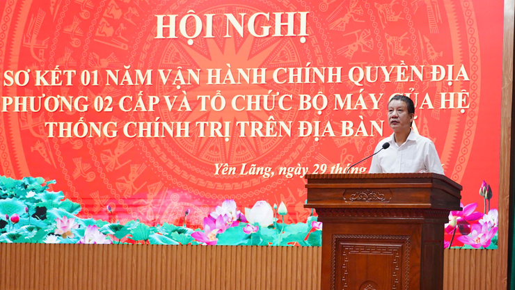Xã Yên Lãng nhìn lại một năm vận hành mô hình chính quyền địa phương hai cấp: Bộ máy ổn định, phục vụ người dân ngày càng hiệu quả