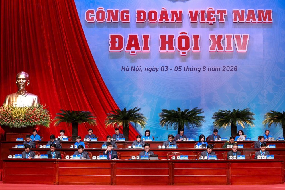 780 đại biểu ưu tú dự Đại hội XIV Công đoàn Việt Nam