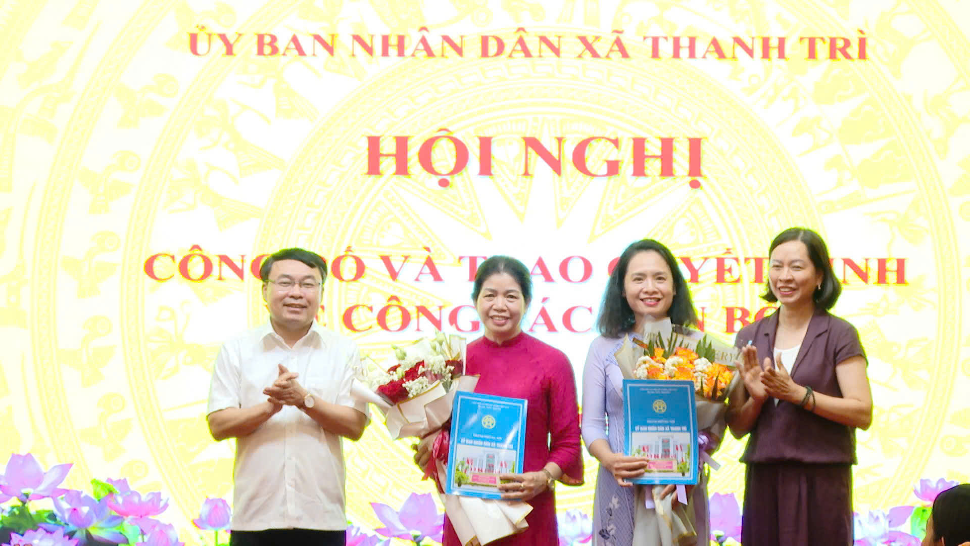 Xã Thanh Trì kiện toàn đội ngũ cán bộ quản lý giáo dục, tạo động lực nâng cao chất lượng dạy và học