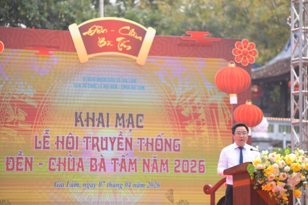 Xã Gia Lâm khai hội Đền - Chùa Bà Tấm: Tôn vinh các giá trị lịch sử, văn hóa, quảng bá hình ảnh địa phương